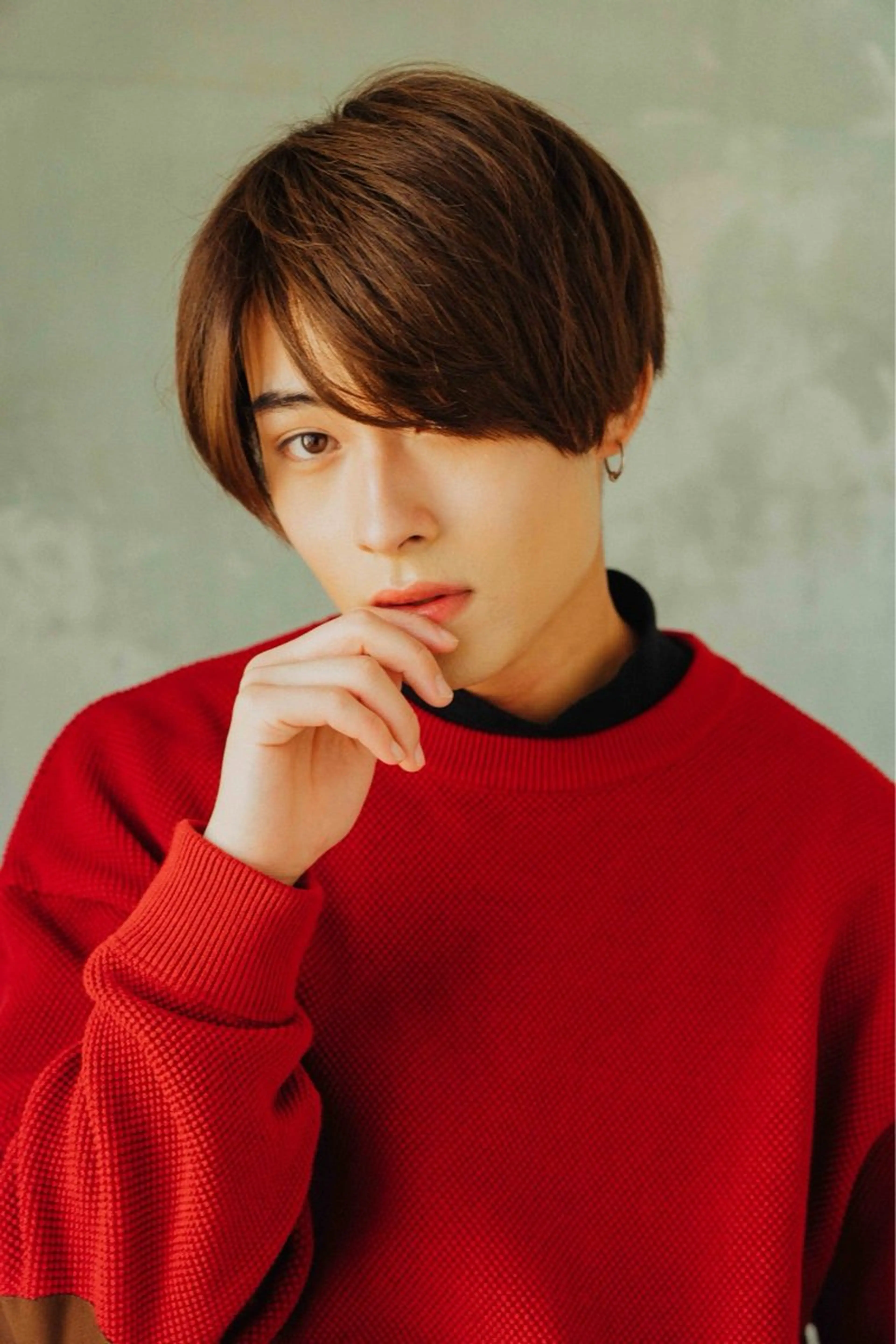 メンズカット➕カラーの写真