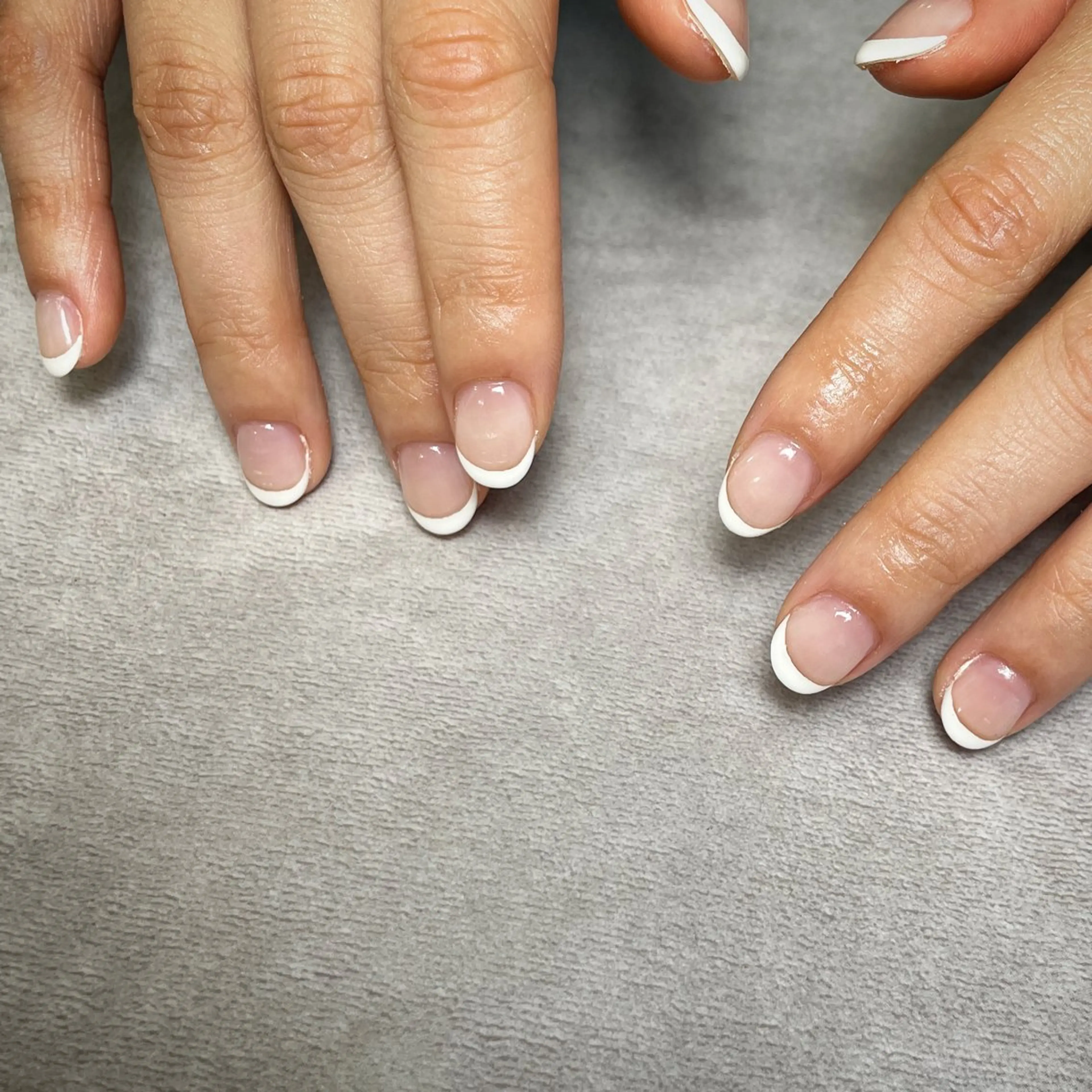 ネイル フレンチネイル ハンドネイル K Harukaのネイルデザイン