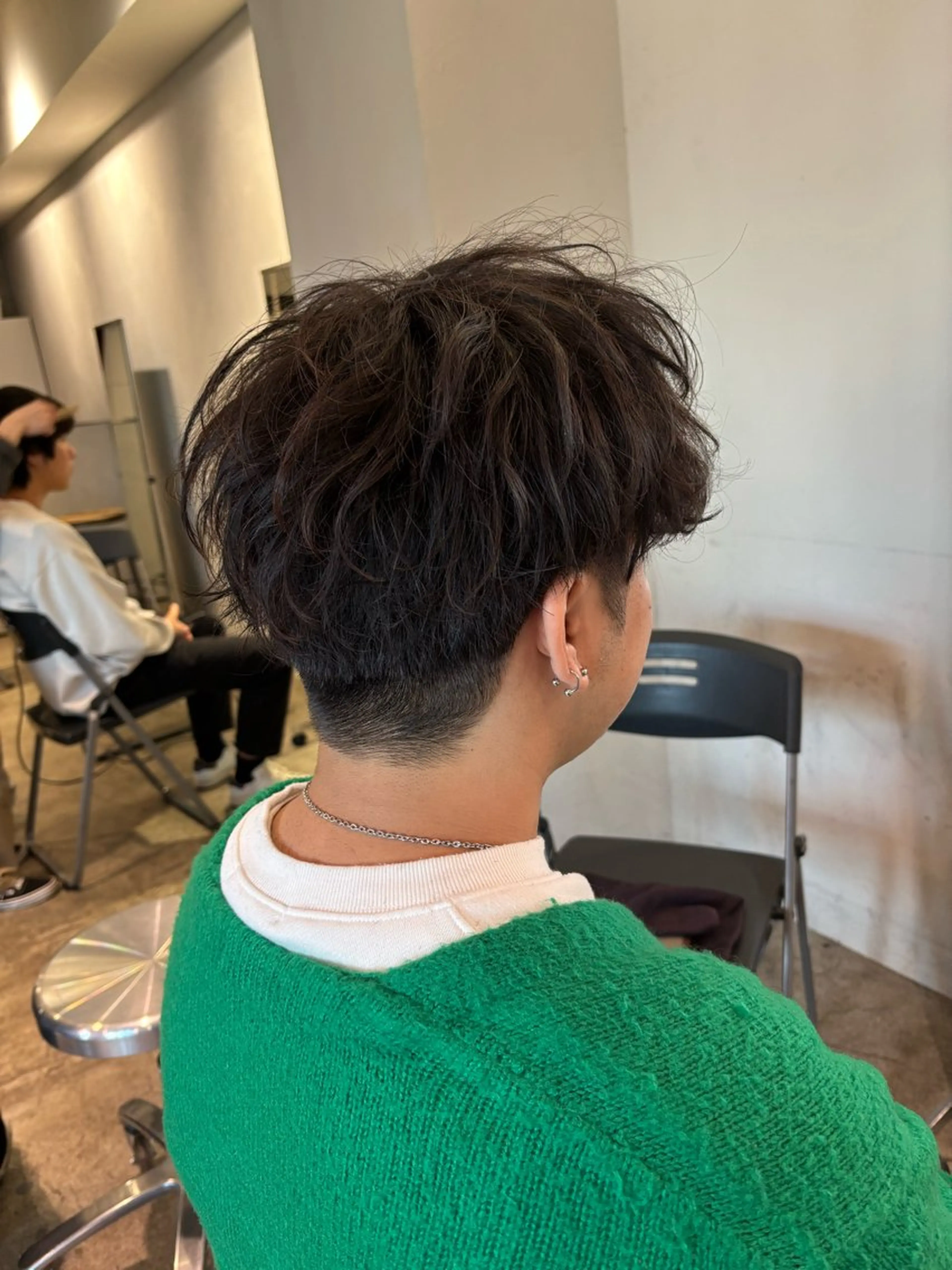 メンズ メンズパーマ たなかあゆ✨ALBU MACADEMY渋谷のヘアスタイル