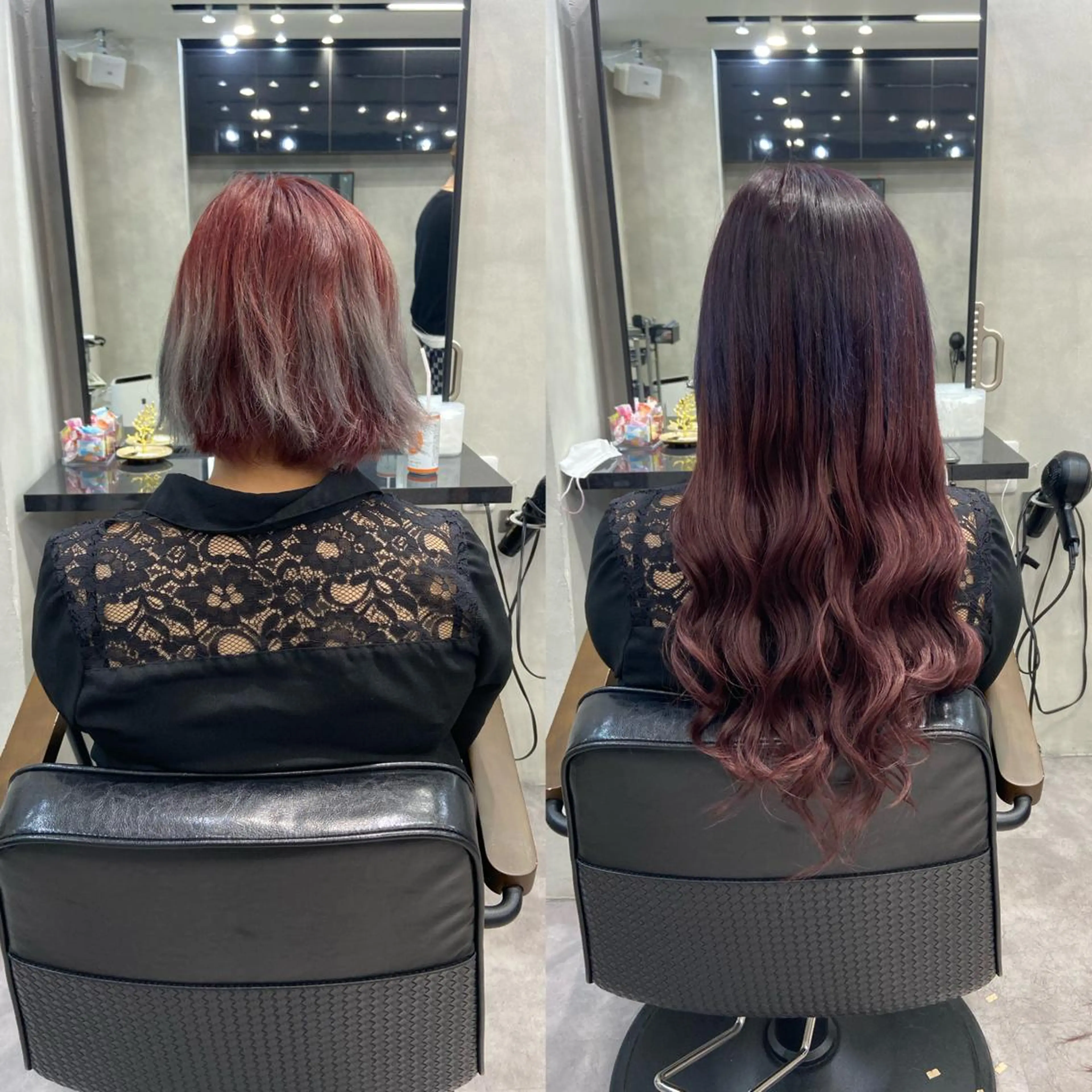 ロング カラー ヘアアレンジ ar+ ❤︎ maiのヘアスタイル