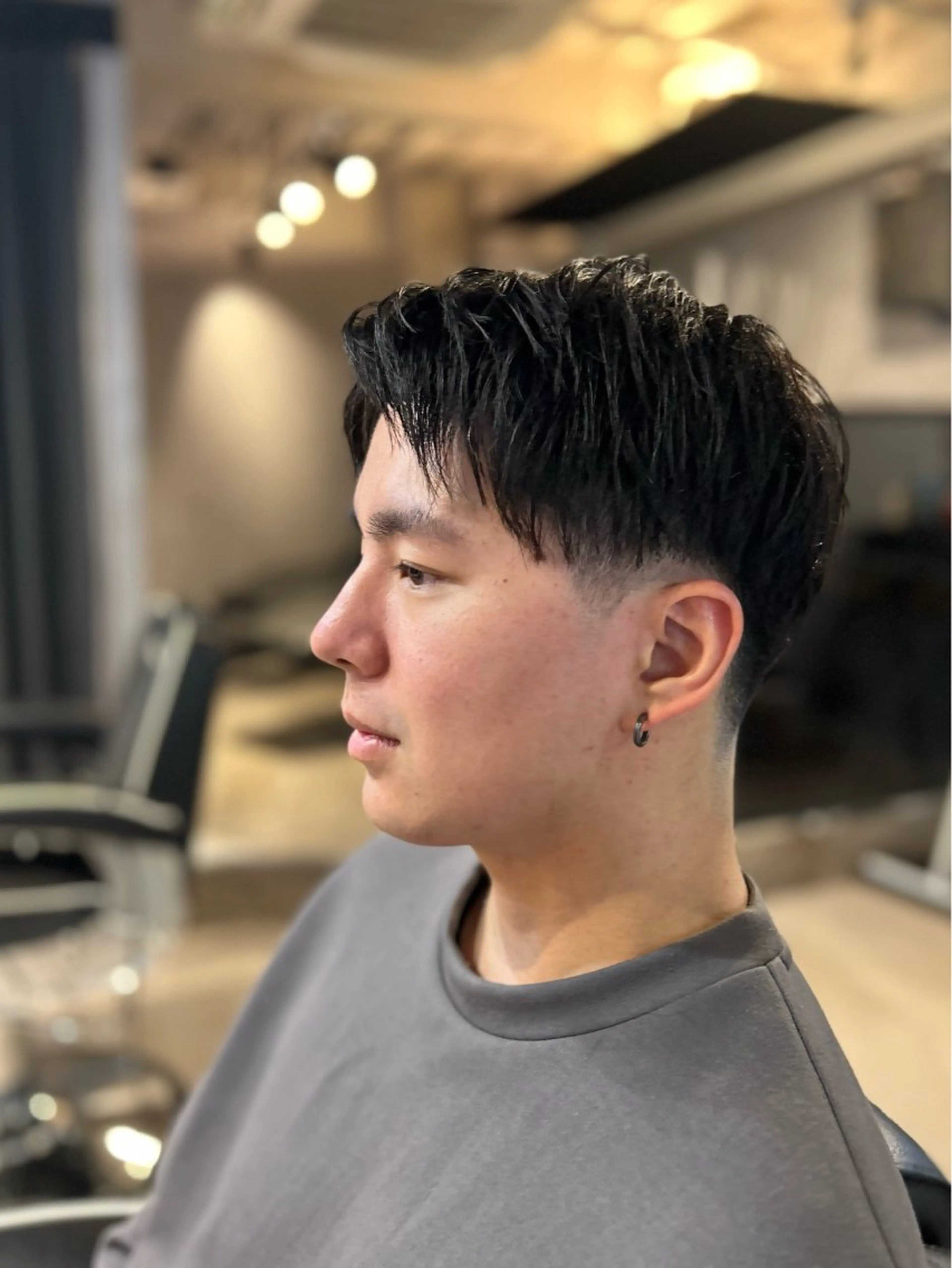 ショート メンズ カット SYUYA/パーマ/ マッシュスタイル特化のヘアスタイル