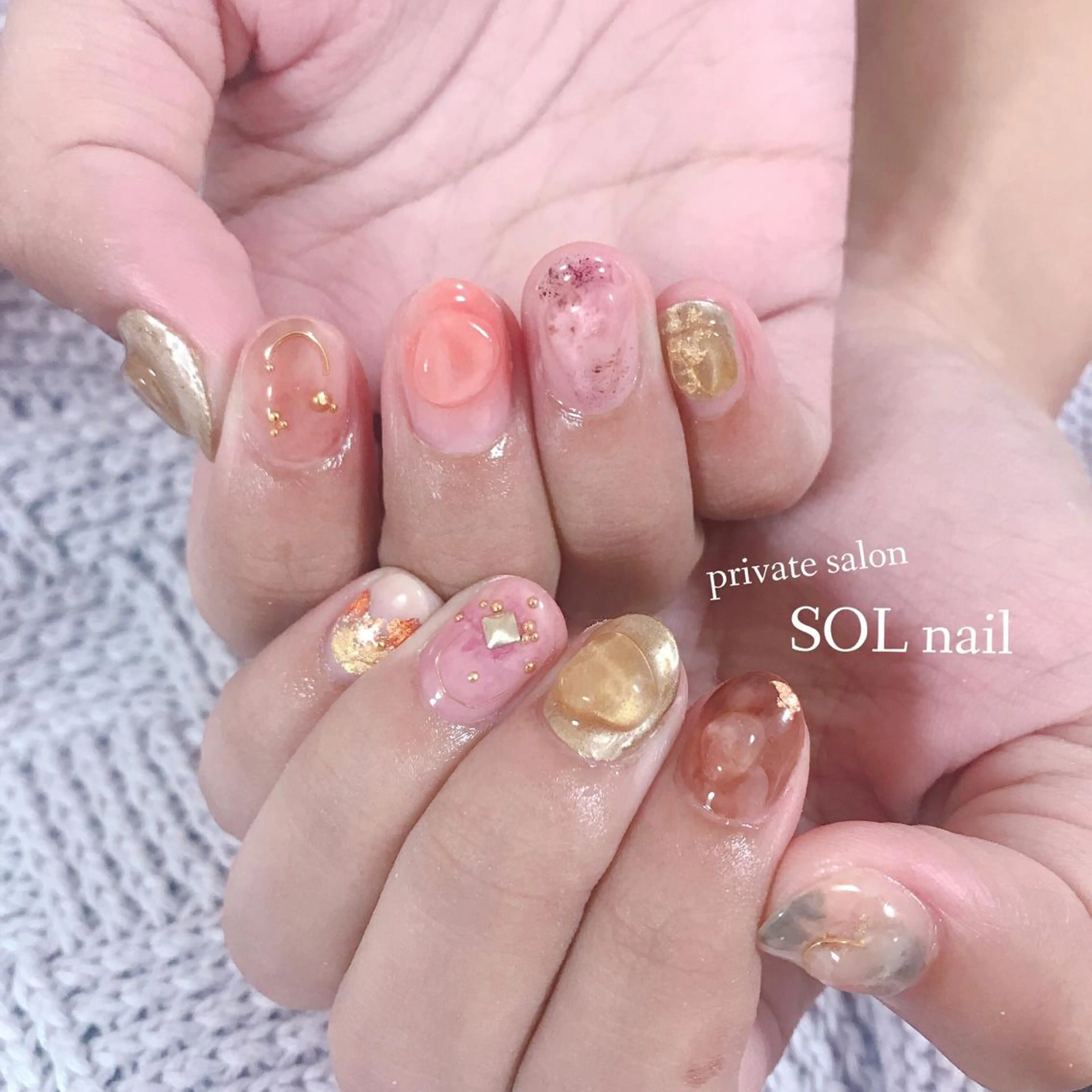 ネイル SOL NAILのネイルデザイン