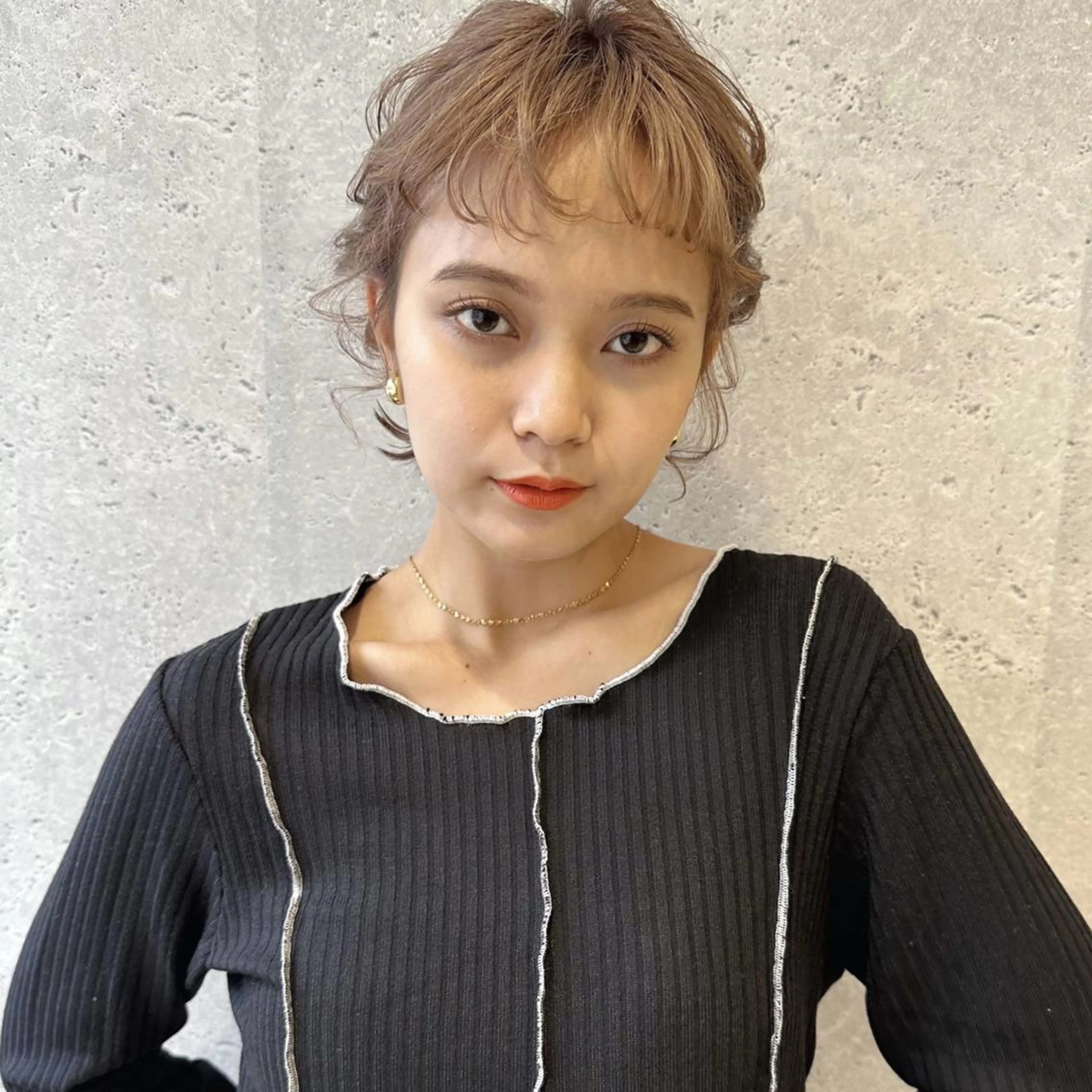 ミディアム ヘアアレンジ 🩰 柔らかいカラー tomomi🌛のヘアスタイル