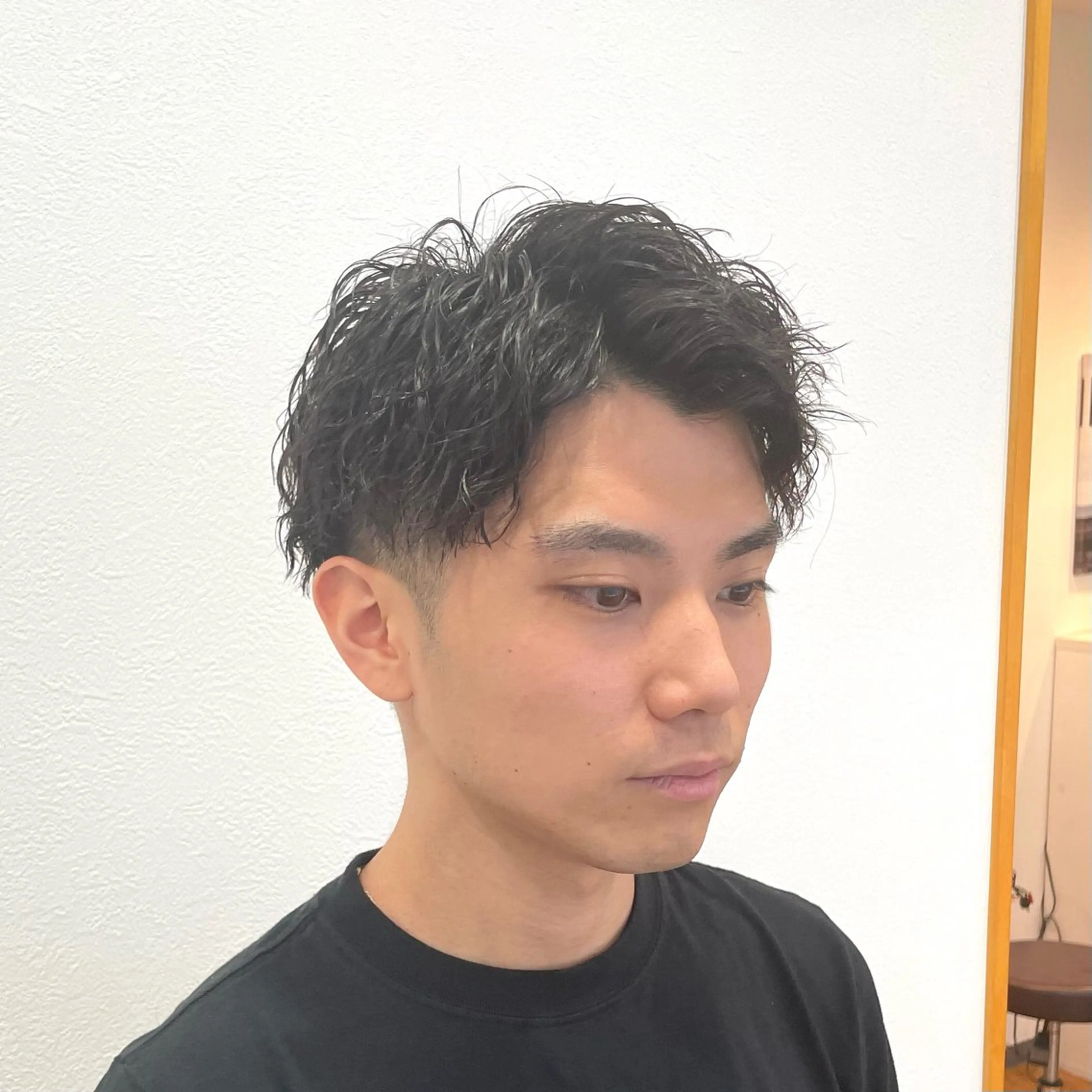 メンズ カット パーマ トリートメント Aguhairponte所属・メンズ 特化・川田のヘアスタイル