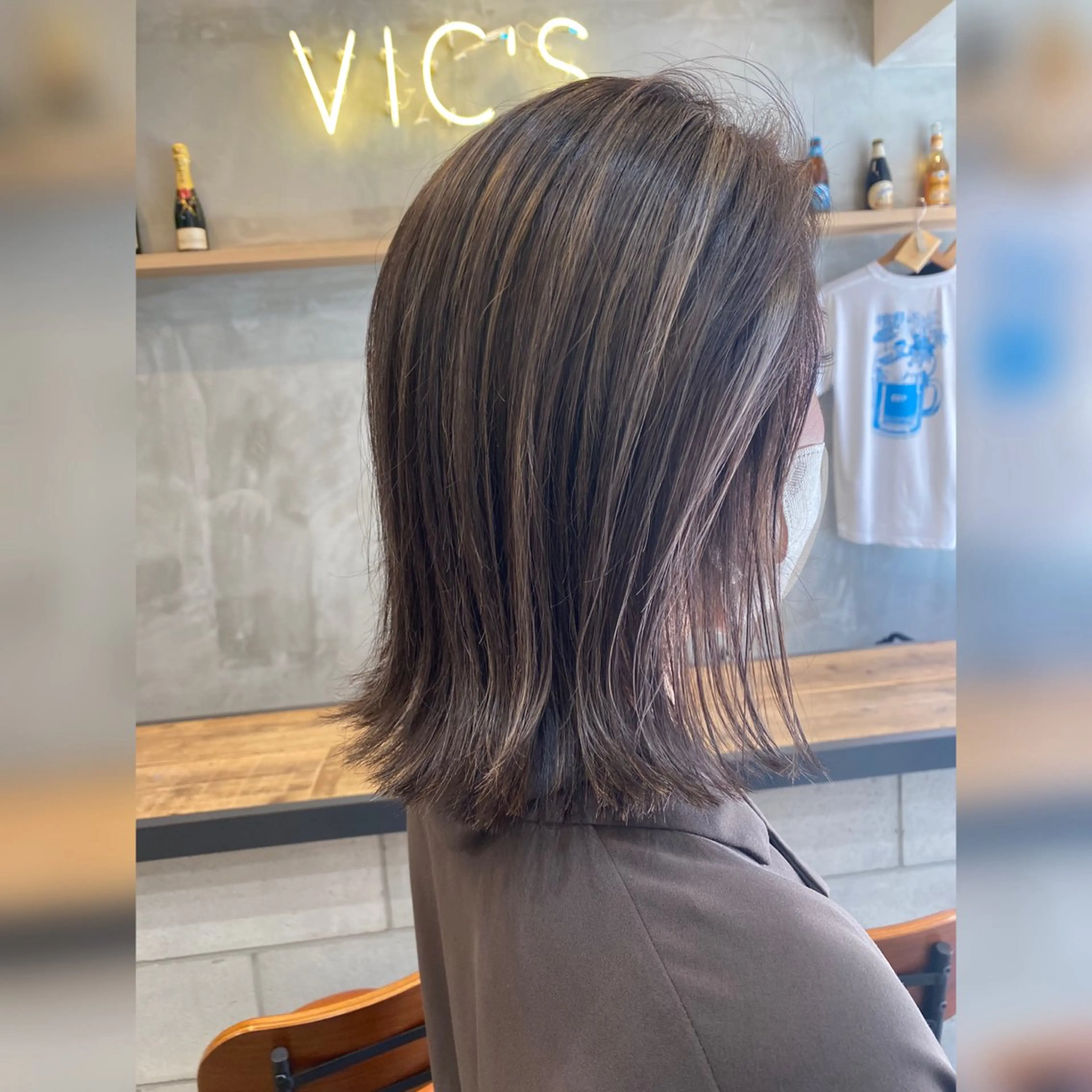 『巻かなくても可愛い！』❄️しっかりハイライトカラー❄️[川口] (ホイル30枚以下)の写真