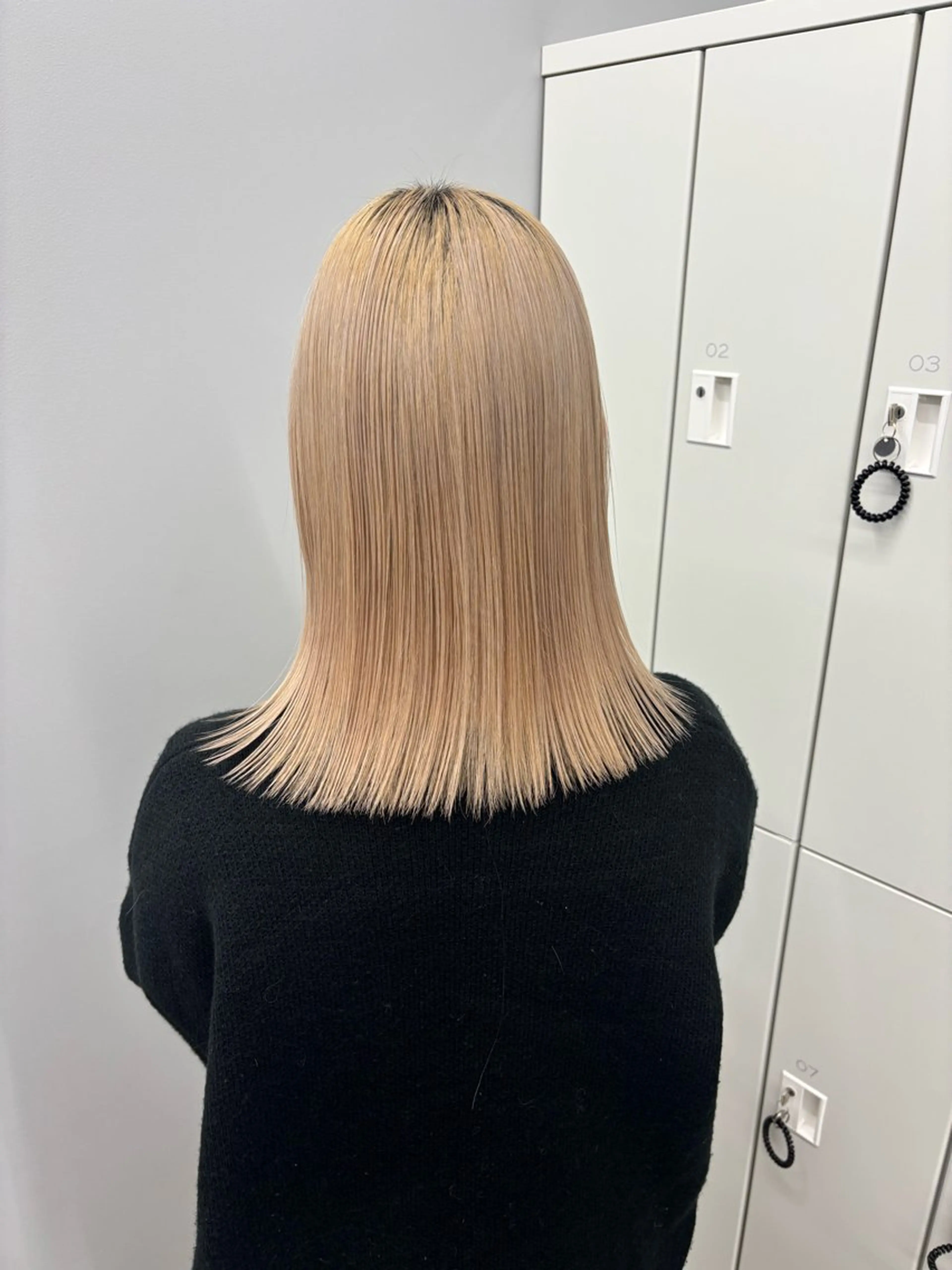 ミディアム ヘアカラー トリートメント ROCCO3rd / りんなのヘアスタイル