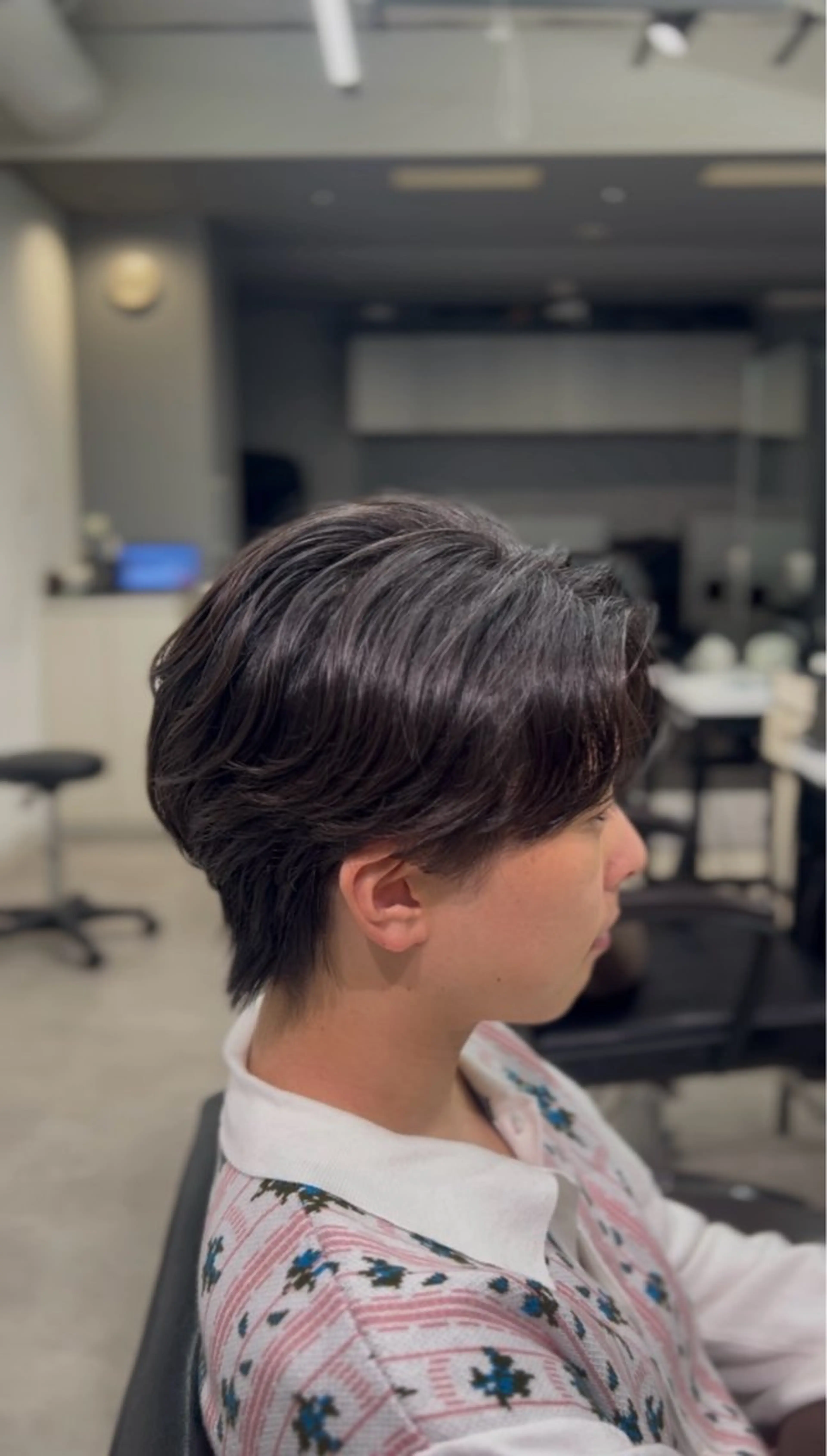 パーマ メンズ カット パーマ kei/透明感カラー /縮毛矯正/メンズのヘアスタイル