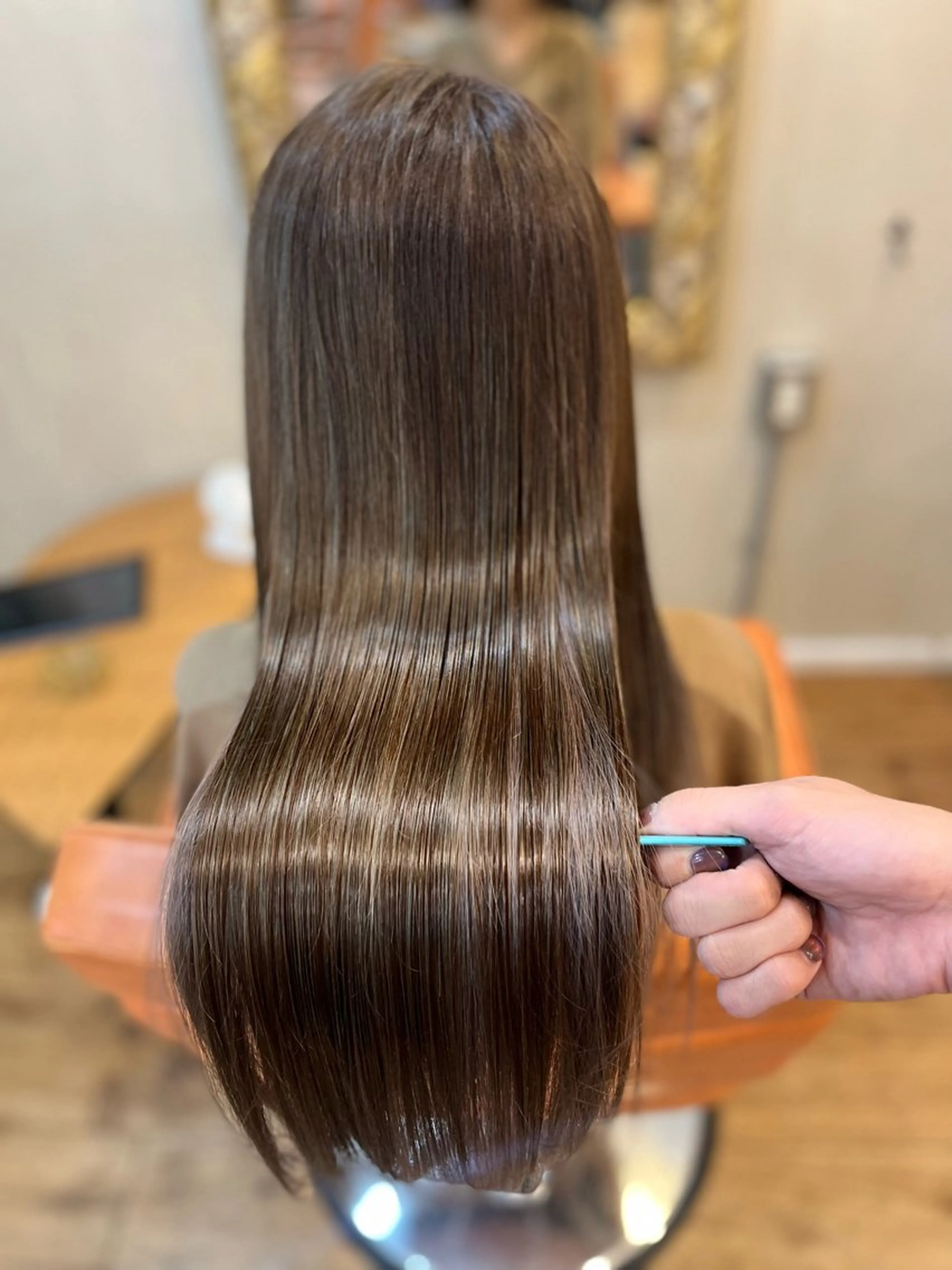 ロング ⚪️髪質改善 縮毛 店長 コウ⚪️のヘアスタイル