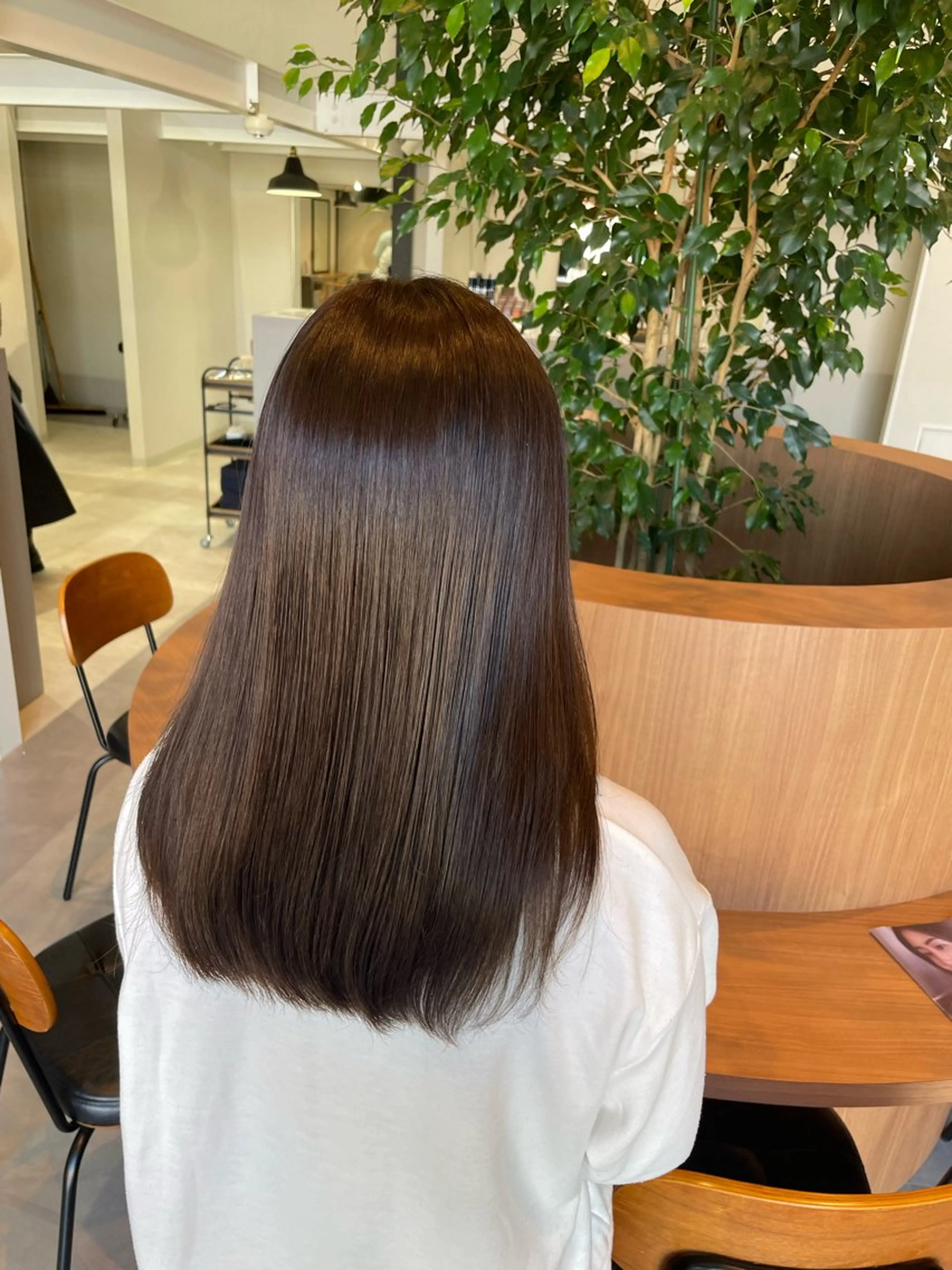 ロング カラー ブリーチ 透明感カラー ブリーチなしカラー カット ヘアカラー ayaka |トレンドヘアのヘアスタイル