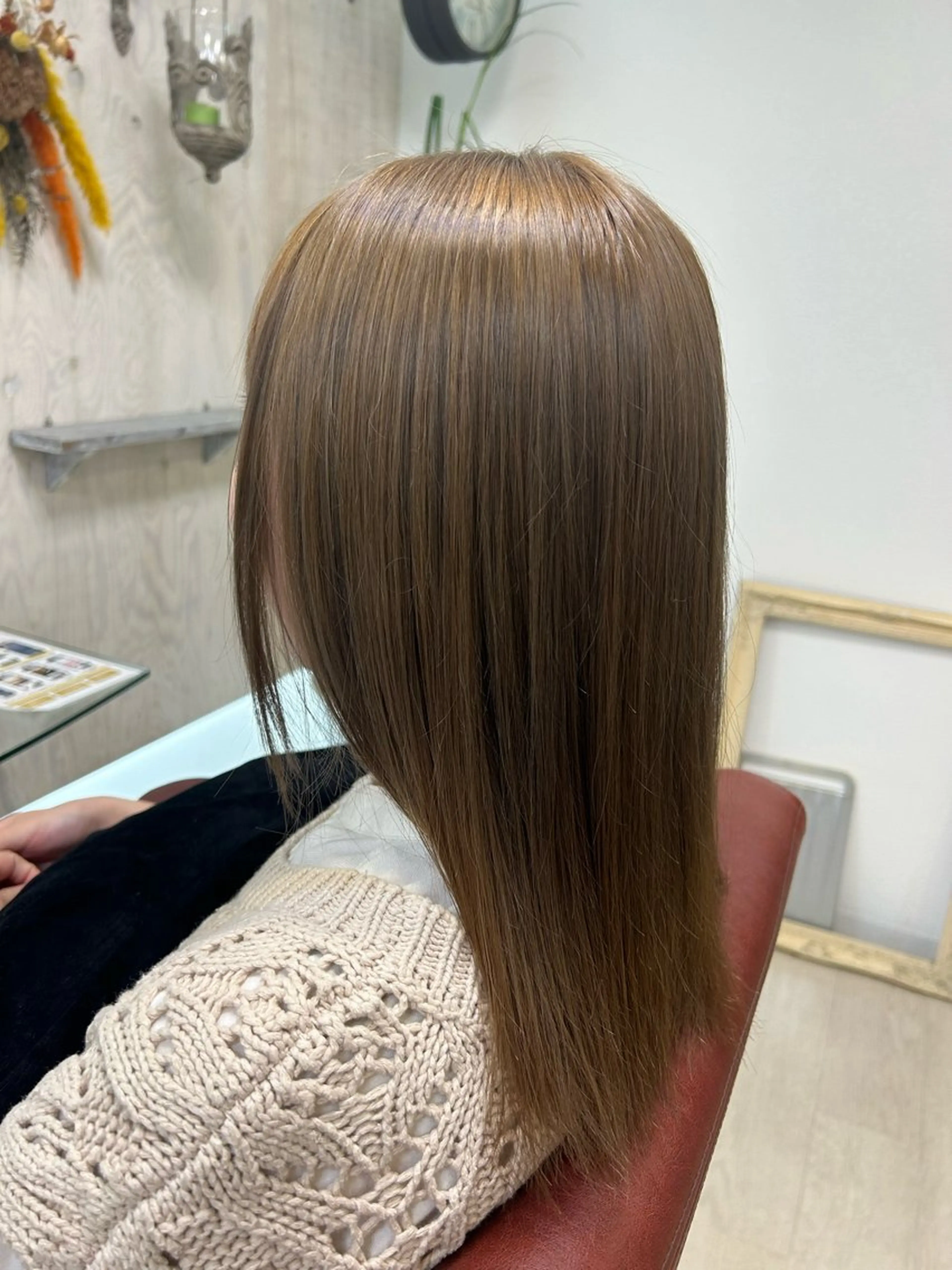 カラー 透明感カラー ダブルカラー ダリー所属・Dali manaのヘアスタイル