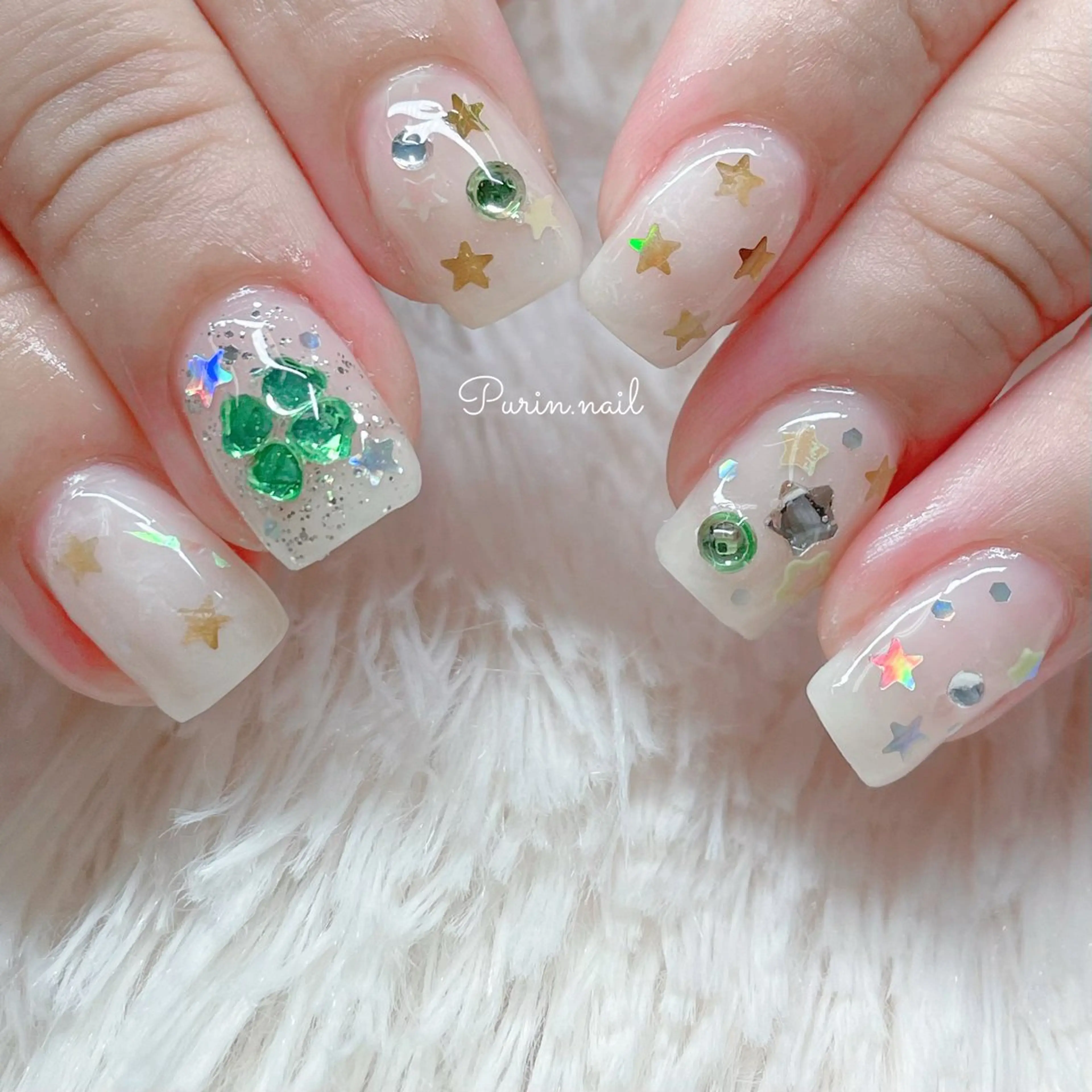 ネイル ハンドネイル Nails by Purin🍮のネイルデザイン