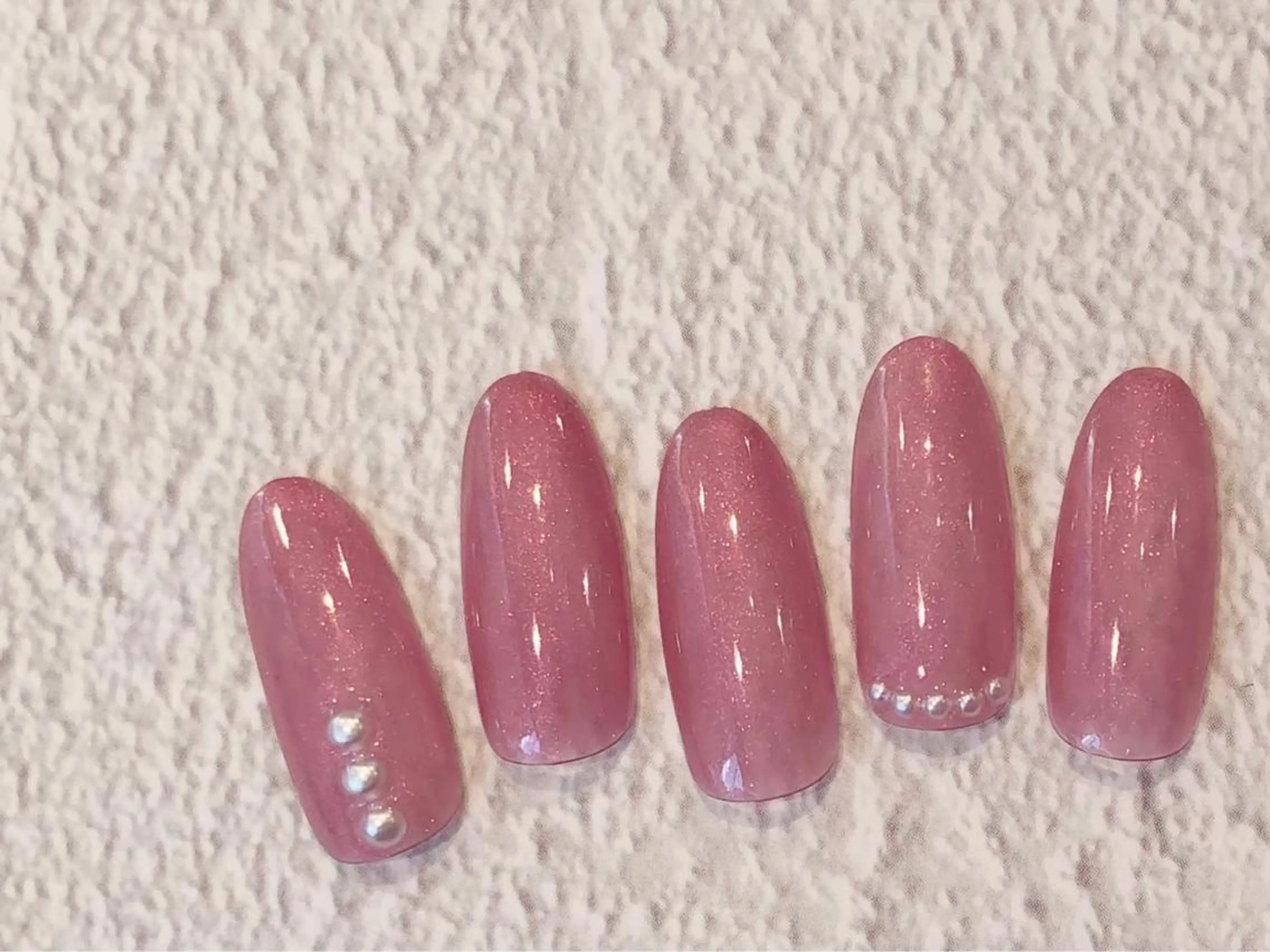 ネイル シンプルネイル 杉山 星菜のネイルデザイン