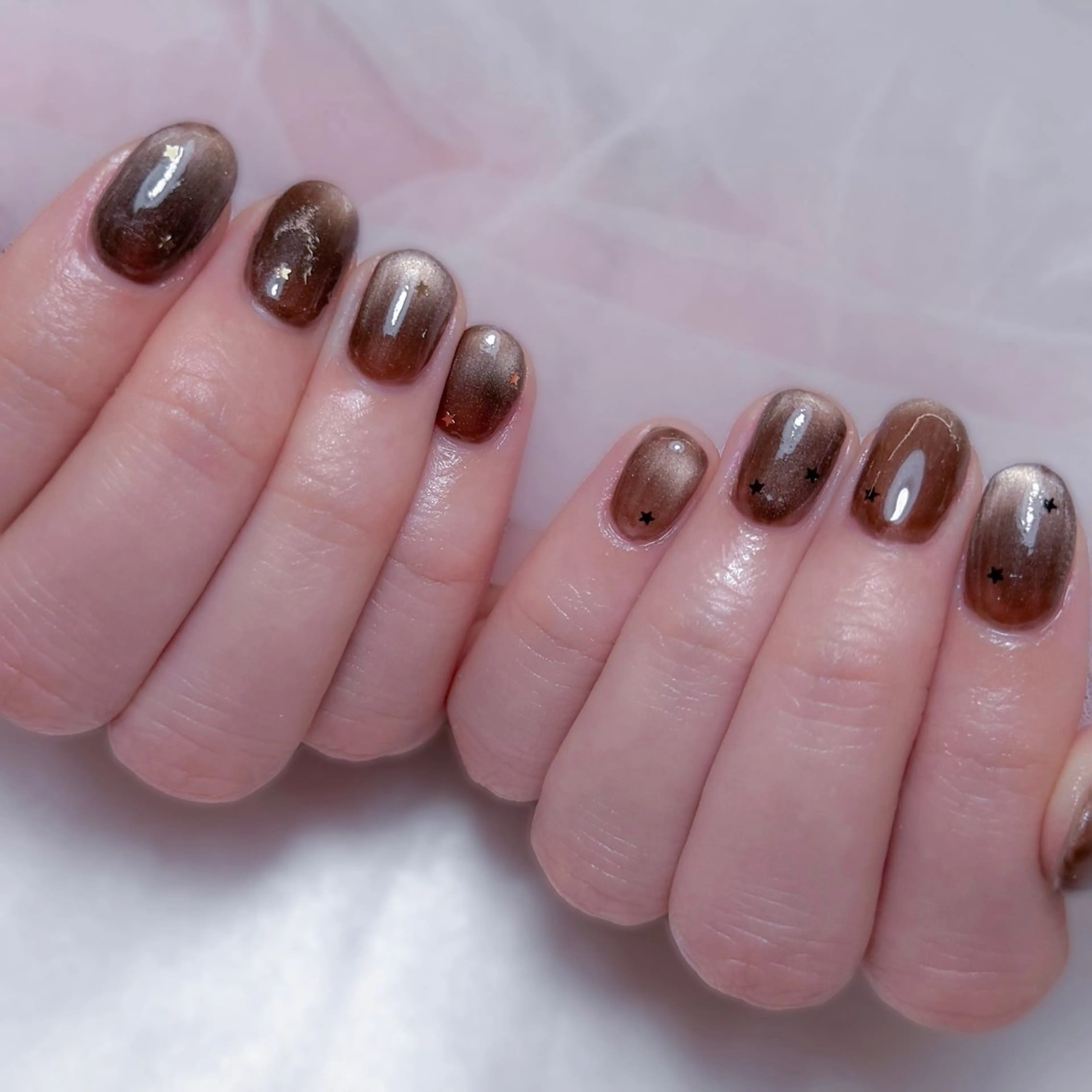 ネイル マグネットネイル Nail Share Salon Mariris所属・ユカ🥞nail 堺筋本町/心斎橋のネイルデザイン