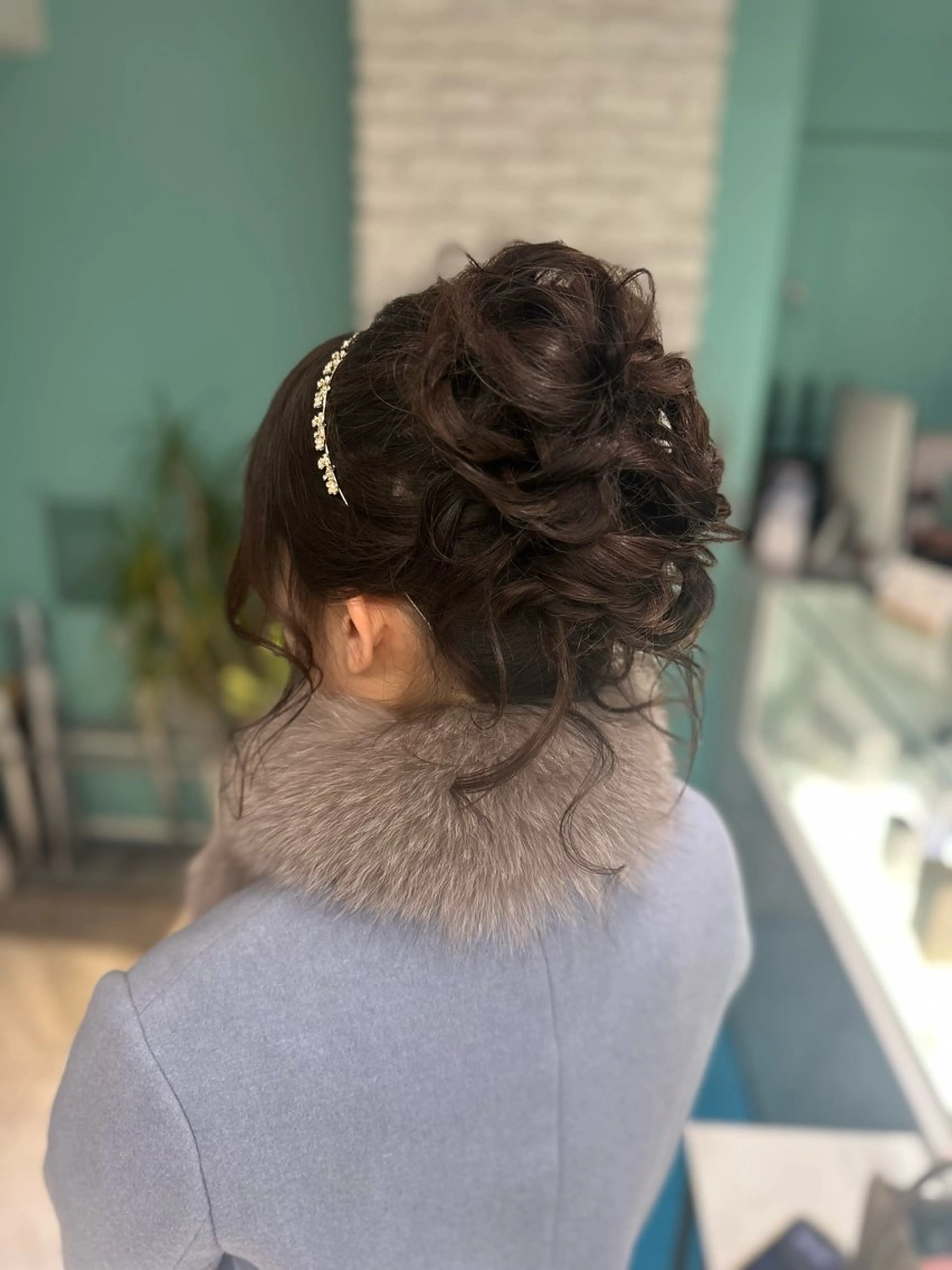 ロング ヘアアレンジ ヘアセット LeeHorie MIUのヘアスタイル