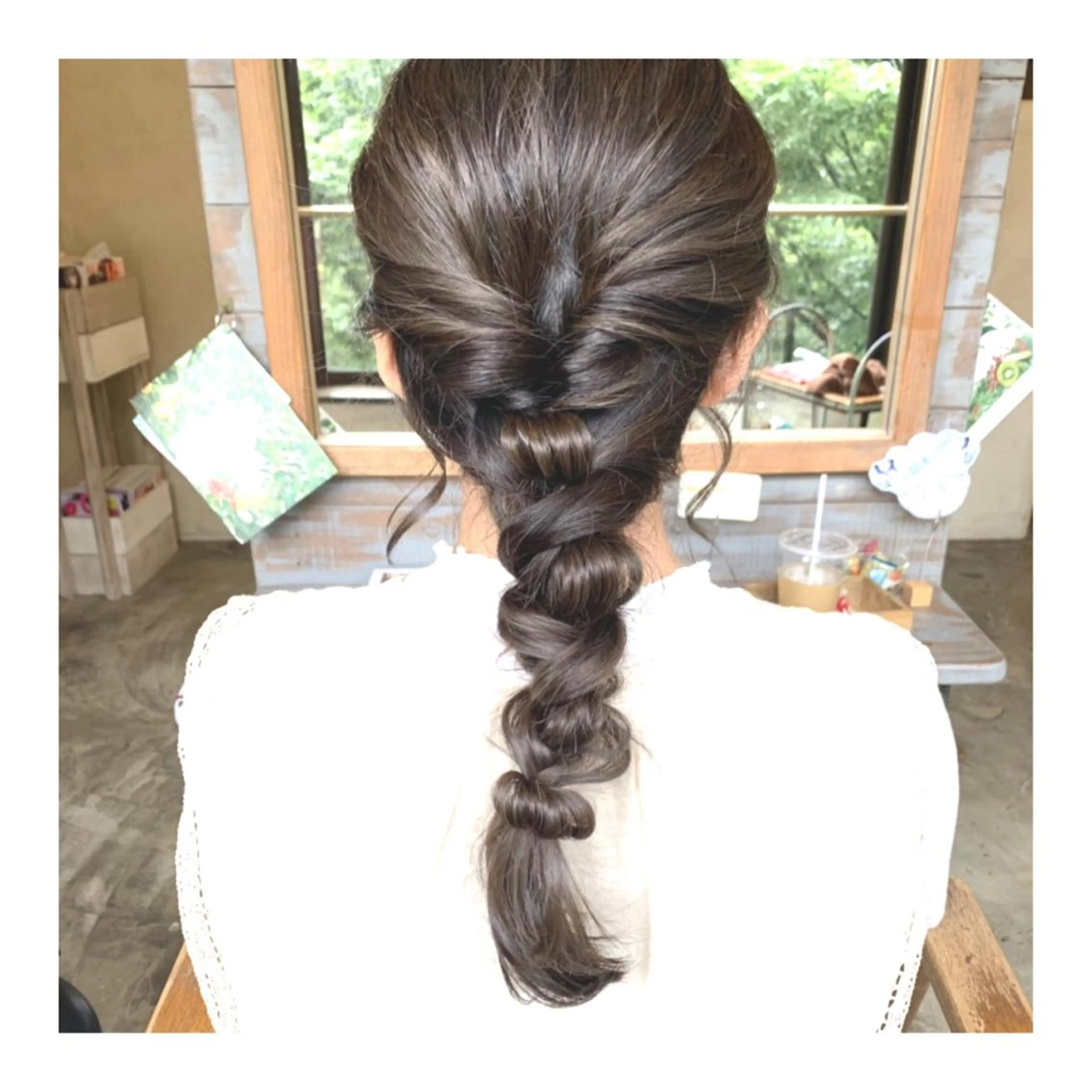 ロング カラー ヘアアレンジ merci.所属・🌻あいり merci.🌻のヘアスタイル