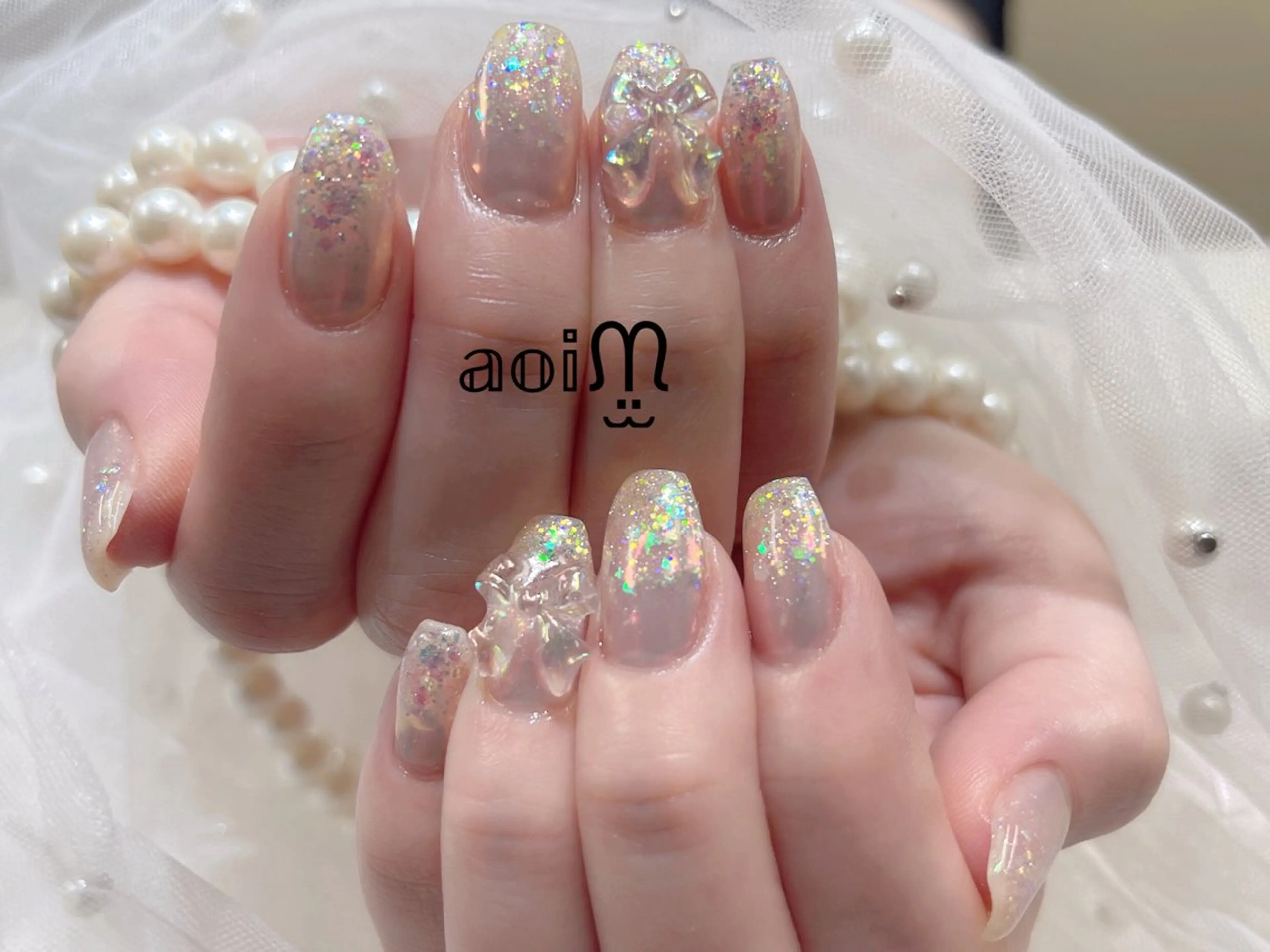 ネイル 葵うさぎ所属・葵うさぎ AIのネイルデザイン