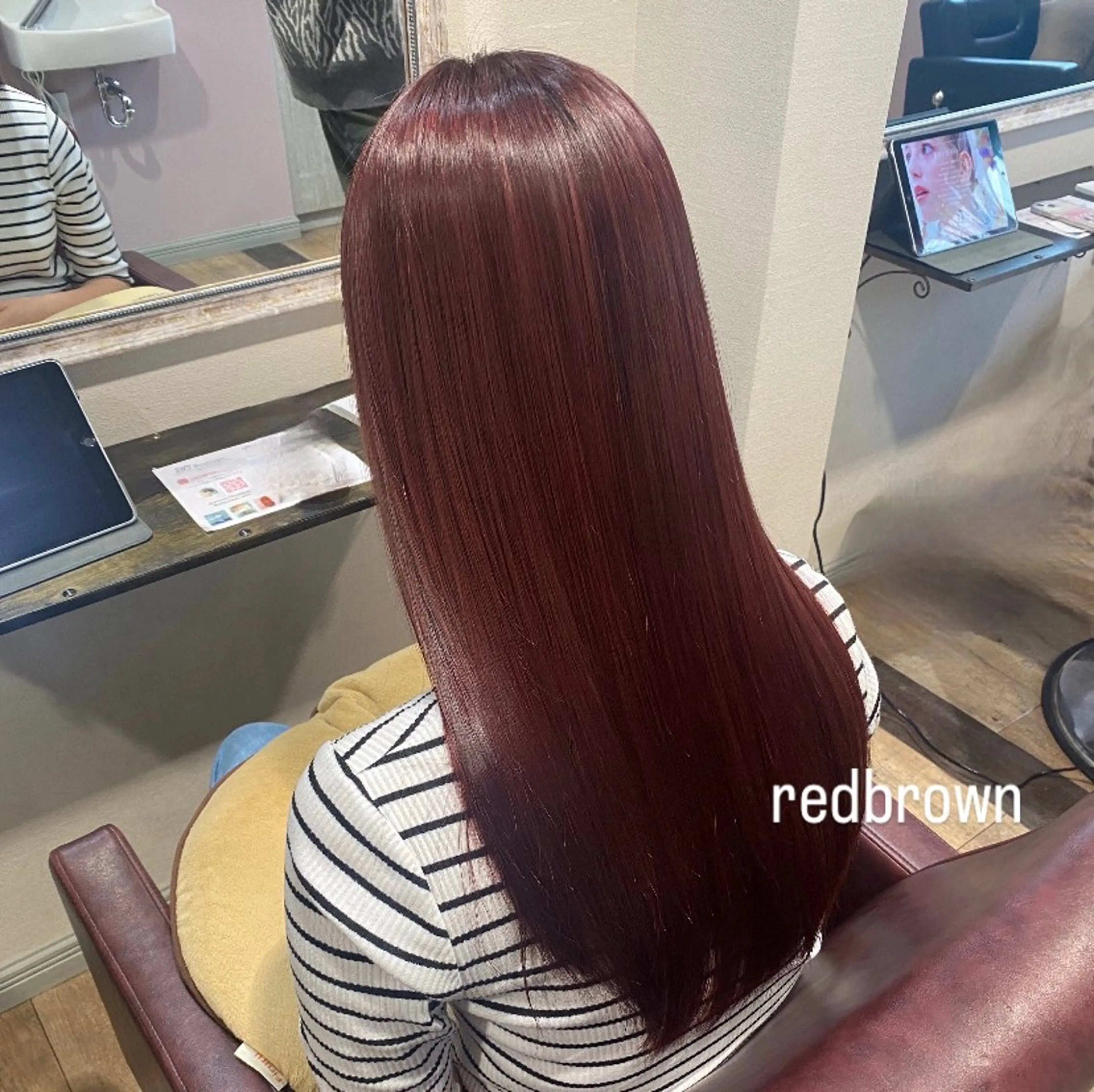 ロング カラー ブリーチ ダブルカラー ブリーチなしカラー 似合わせカット あいさ🤍ムラ無しカ ラー🤍のヘアスタイル