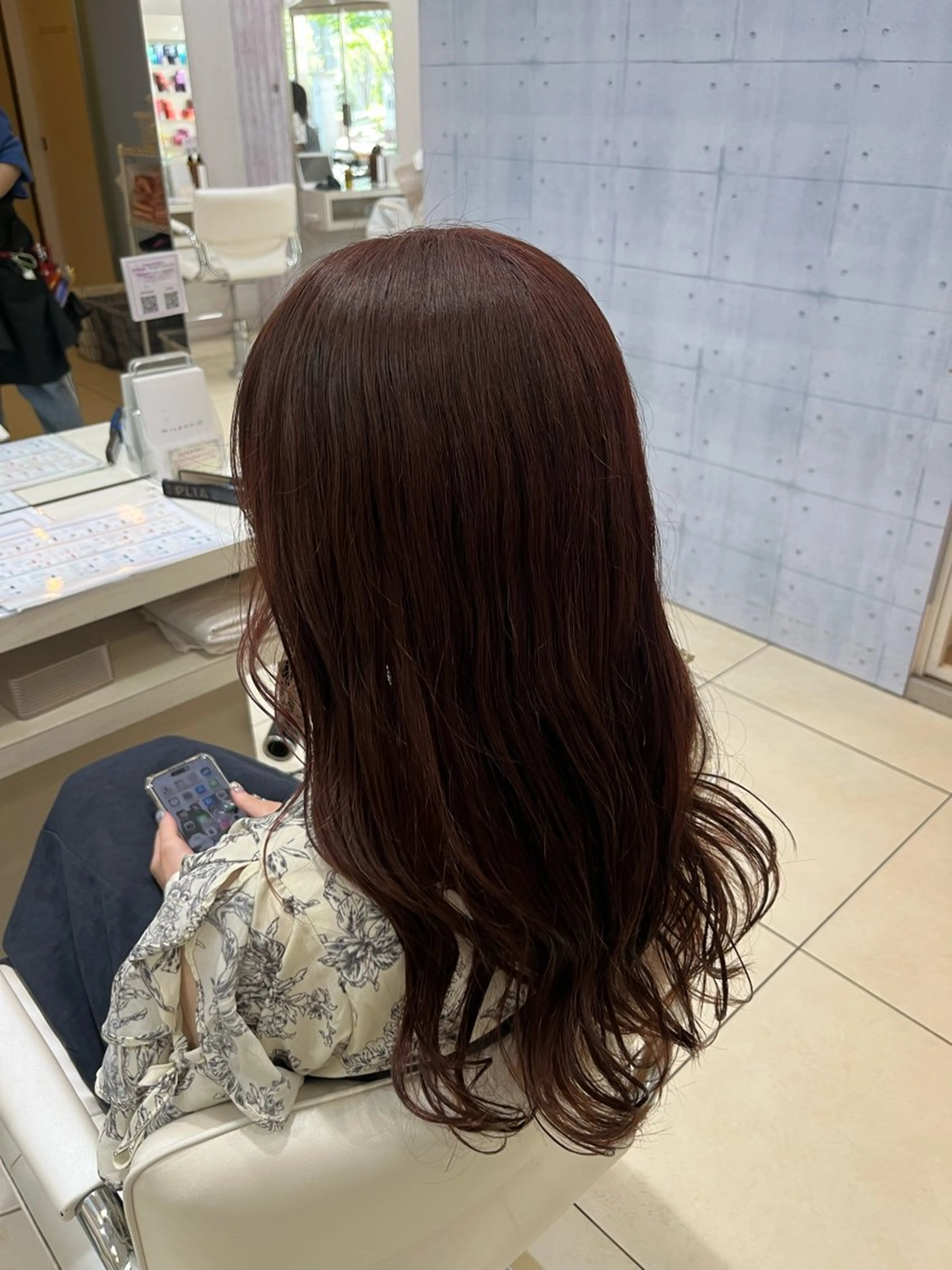 ロング カラー ピンクカラー ヘアカラー 🤎ベージュカラー/ 髪質改善/山岸🤎のヘアスタイル