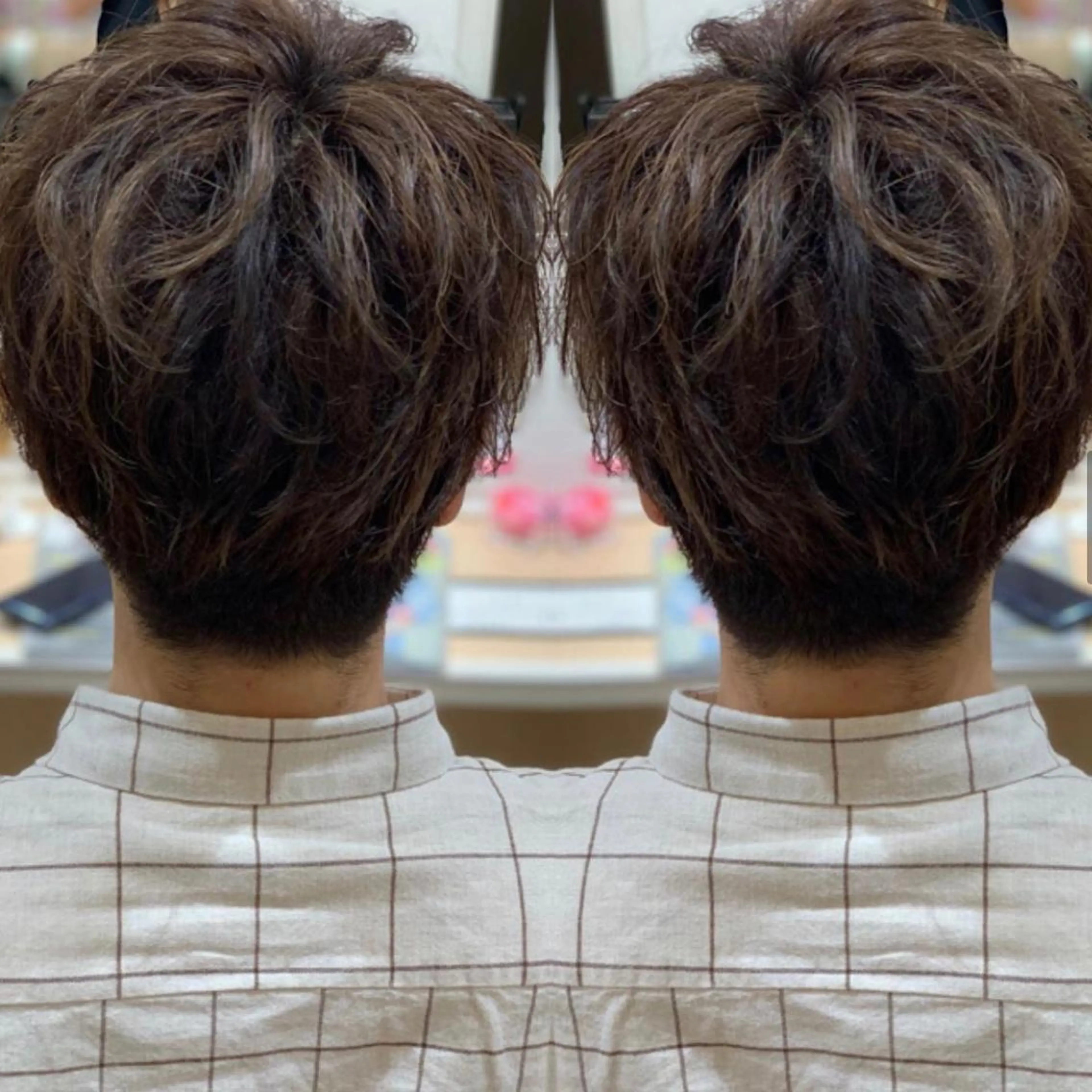 メンズ 🩵波巻き／ツイスパ HARU💎のヘアスタイル