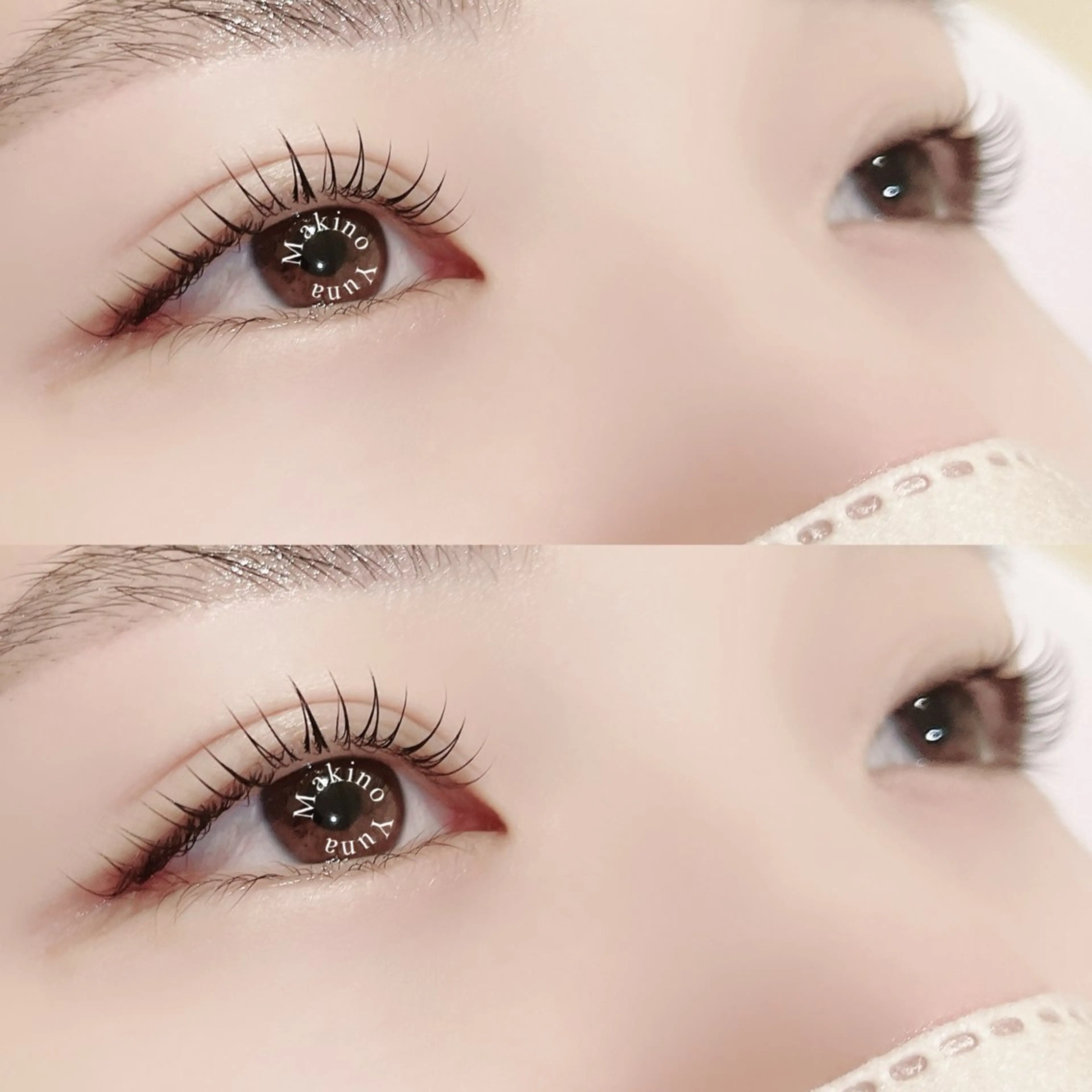 マツエク・マツパ マツパ EYE405河原町店所属・牧野 由奈のマツエク・マツパデザイン