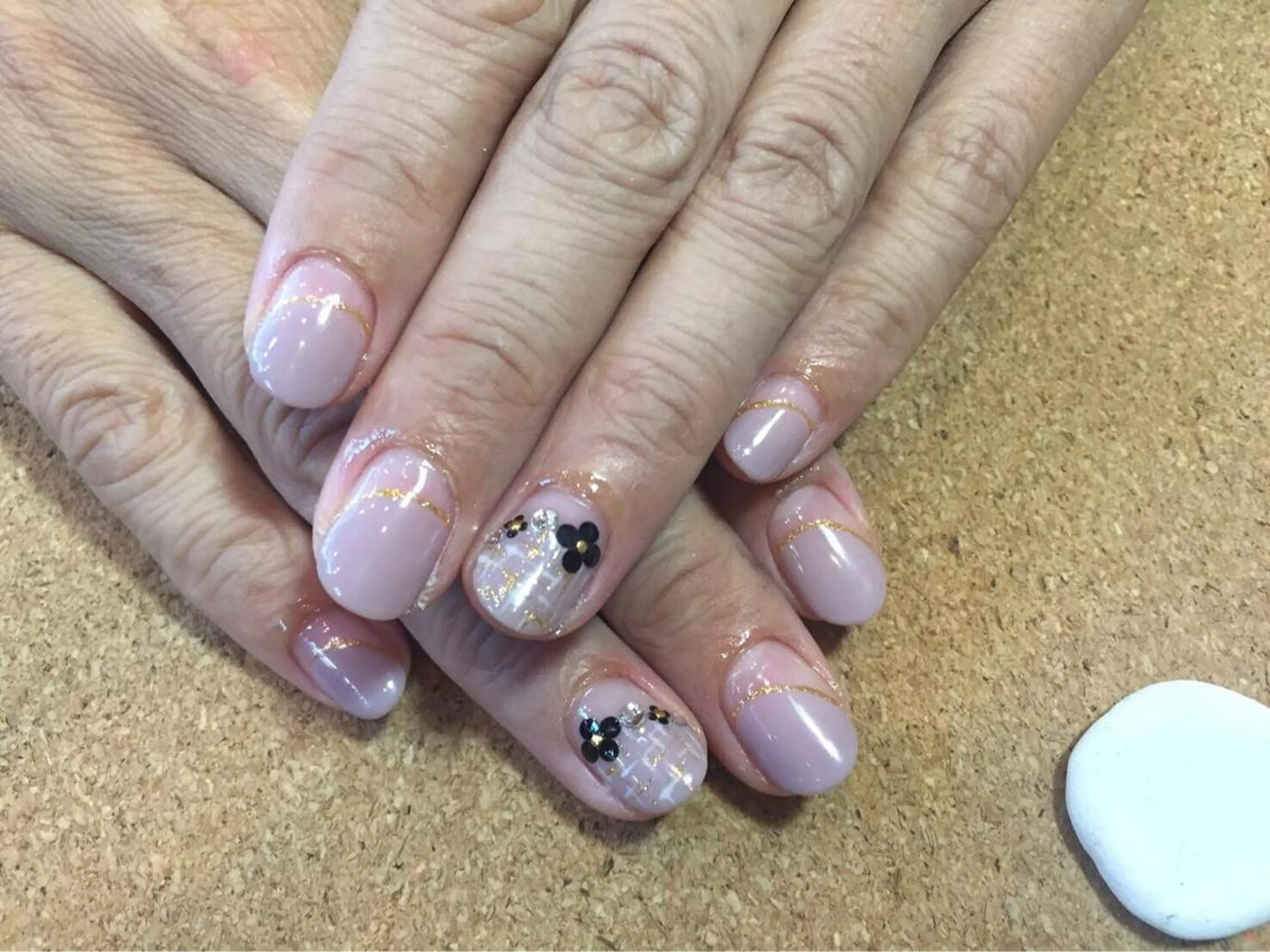 ネイル ラメ(グリッター) センター南 eclatのネイルデザイン