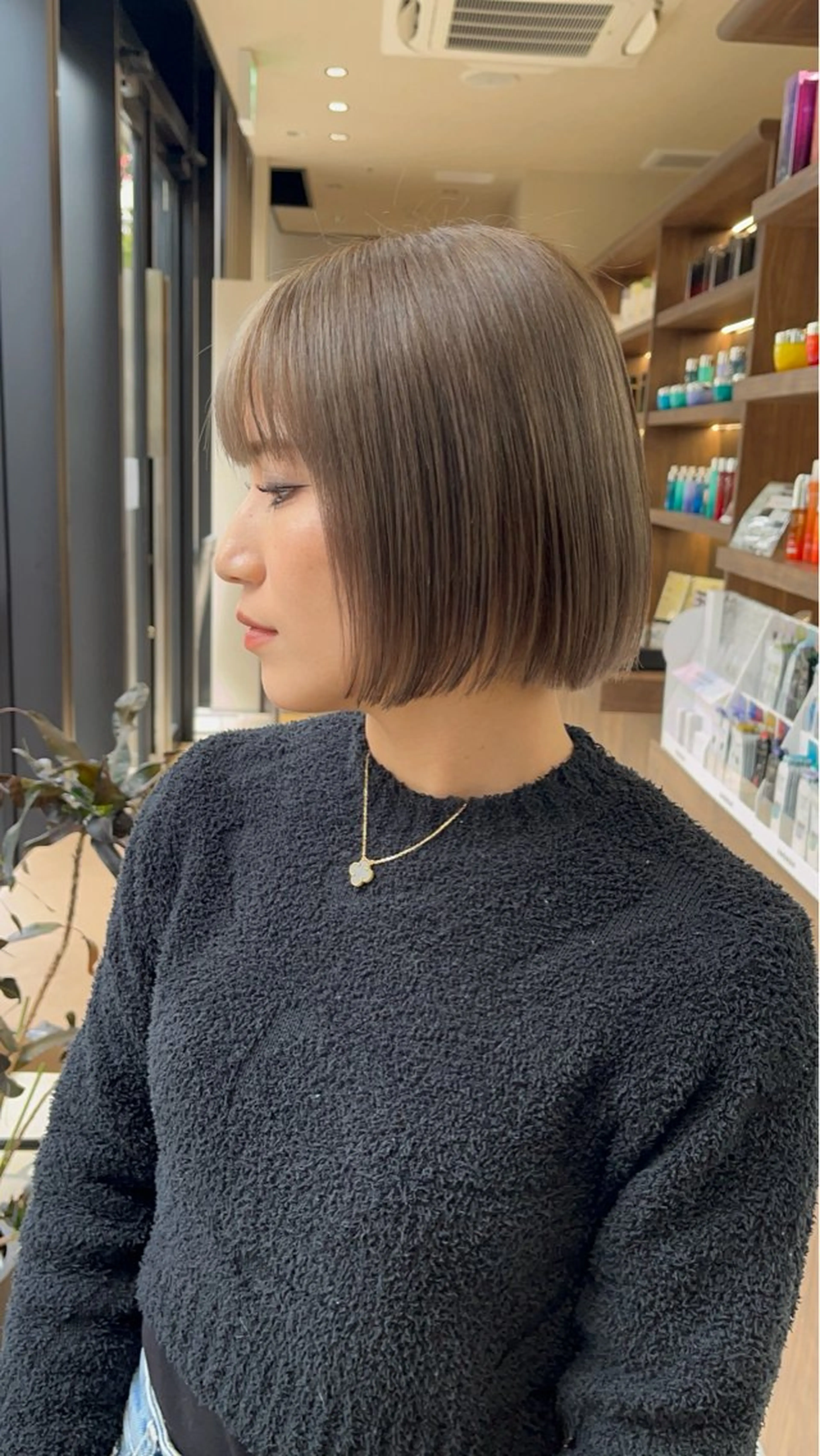 ショート GIEN Smart Salon by milbon 西宮ガーデンズ　プラス所属・吉原 星稀のヘアスタイル