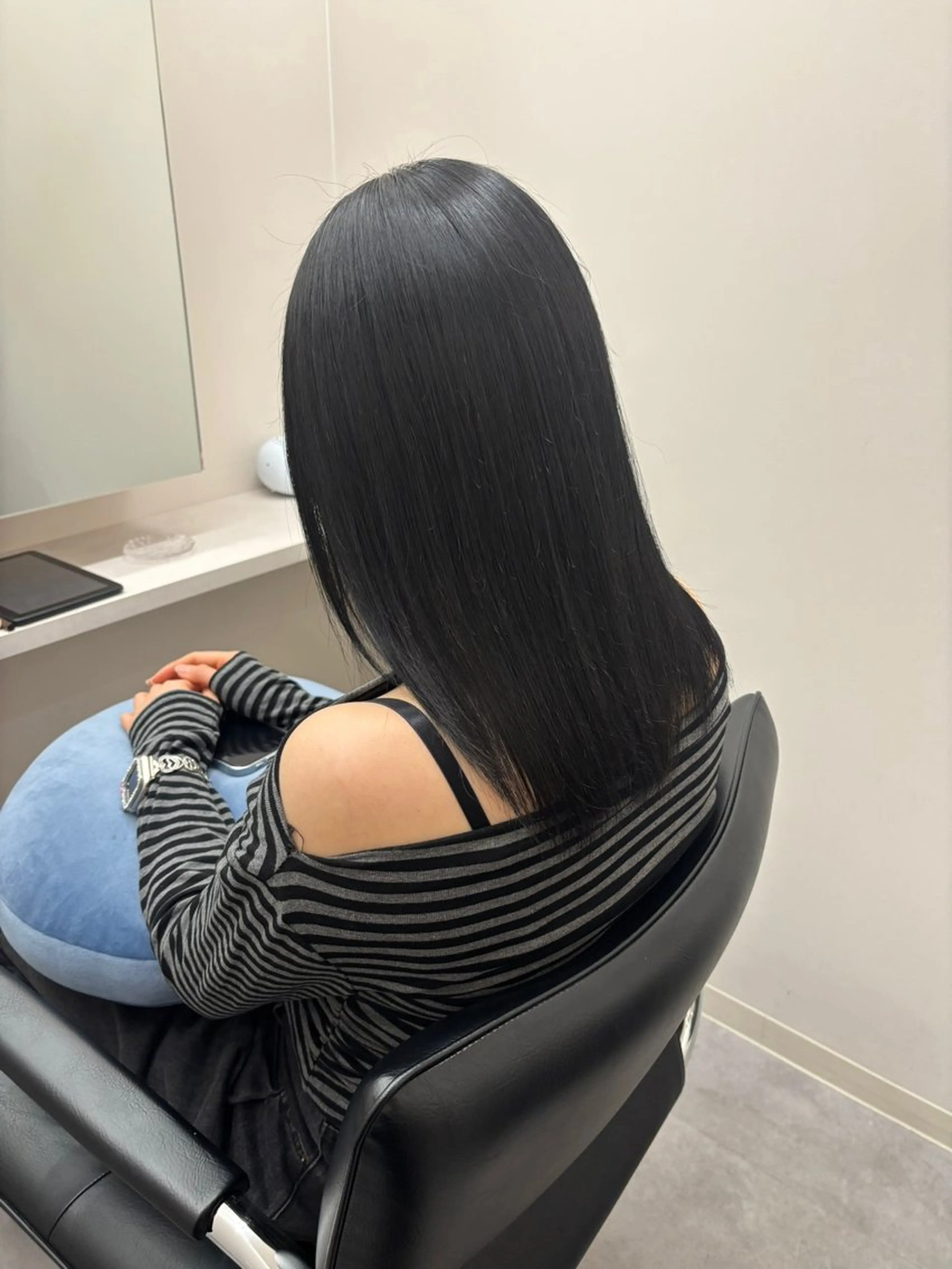 ミディアム トリートメント ヘアカラー トリートメント とき/髪質改善/透明 感カラー☘️のヘアスタイル