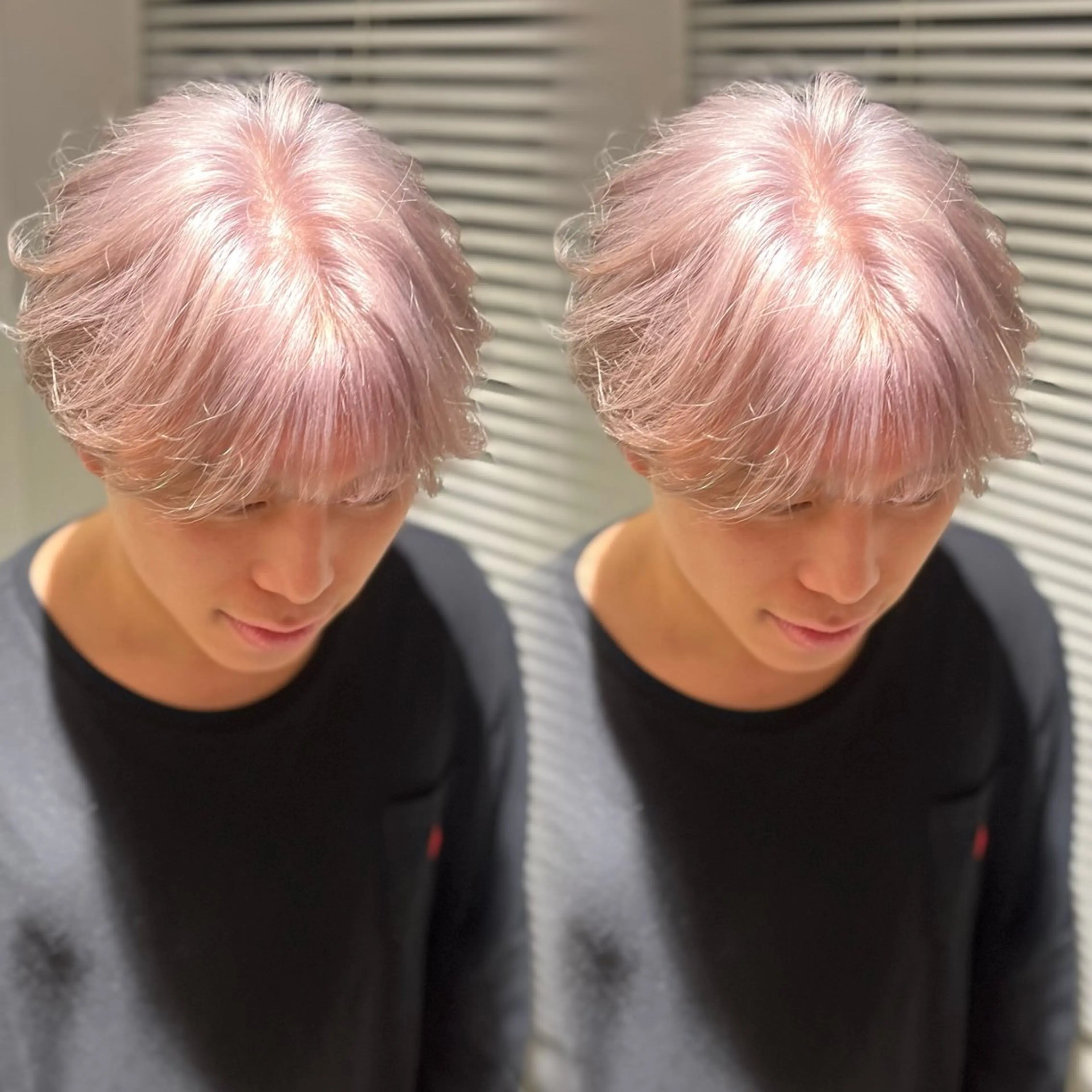 カラー メンズ メンズブリーチ ブリーチ 透明感カラー ダブルカラー 髪質改善 カット ヘアカラー トリートメント ヘッドスパ Go Today シェアサロン 横浜店所属・【ただの天才 🎨】のヘアスタイル