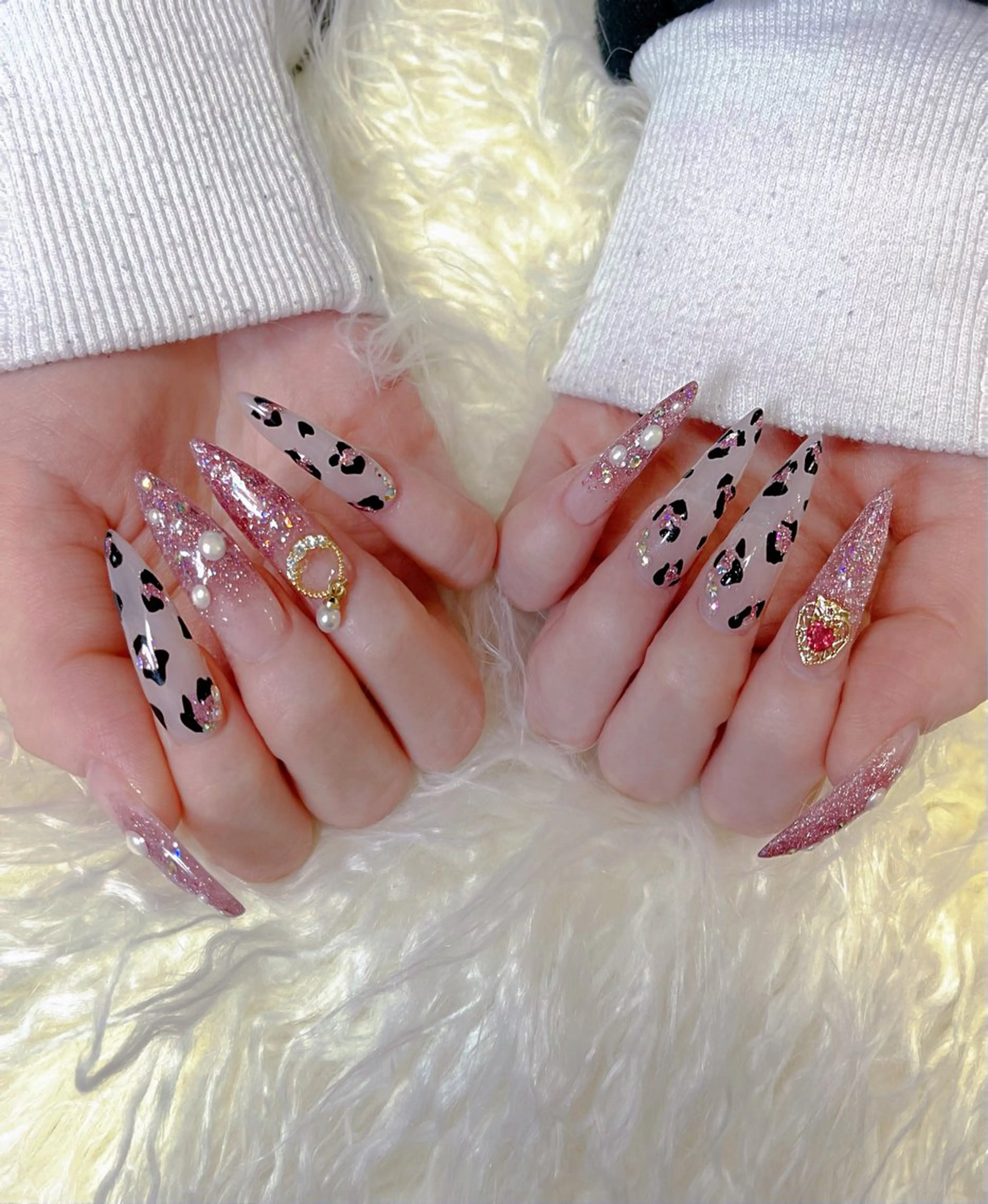 ロング ハンドネイル めぐみのネイルサロン 惠のネイルデザイン