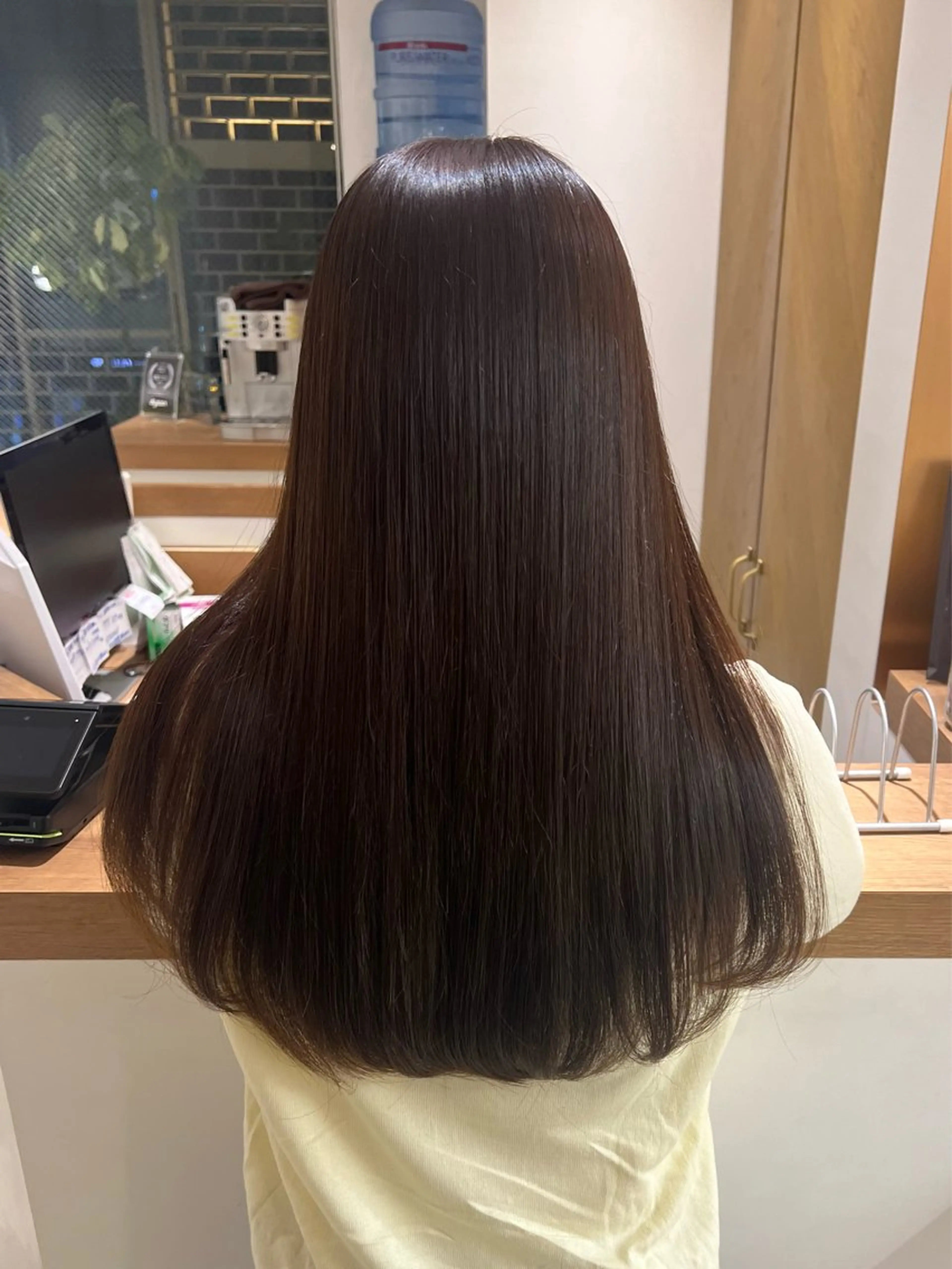 ロング ヘアカラー トリートメント L'EANE THE TOKYO所属・カット無料｜ 青山 ｜髪質改善のヘアスタイル