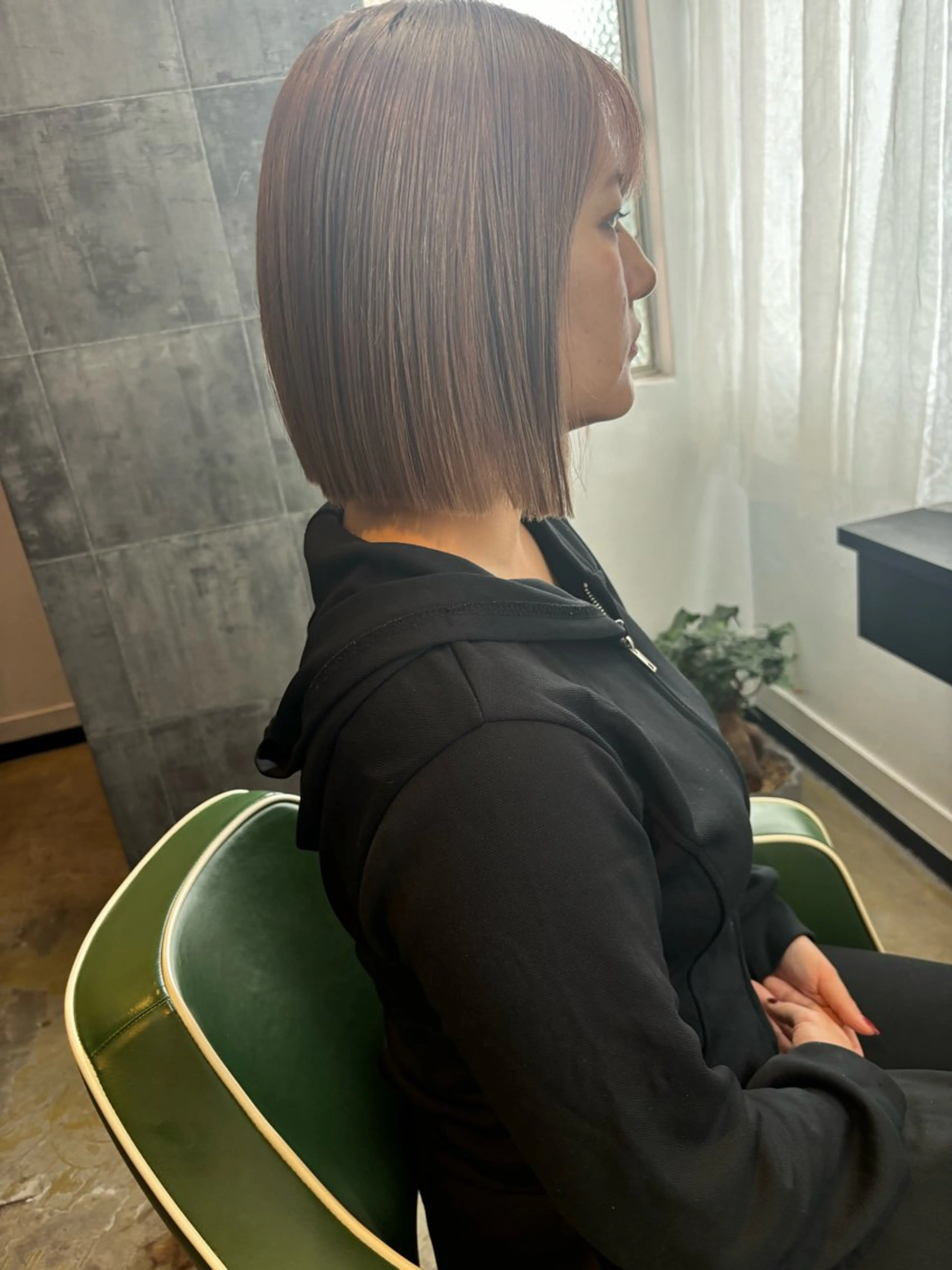 ショート カラー ヘアアレンジ カット ヘアカラー 広島/ボブ/レイヤー 🌿‬wakabaのヘアスタイル