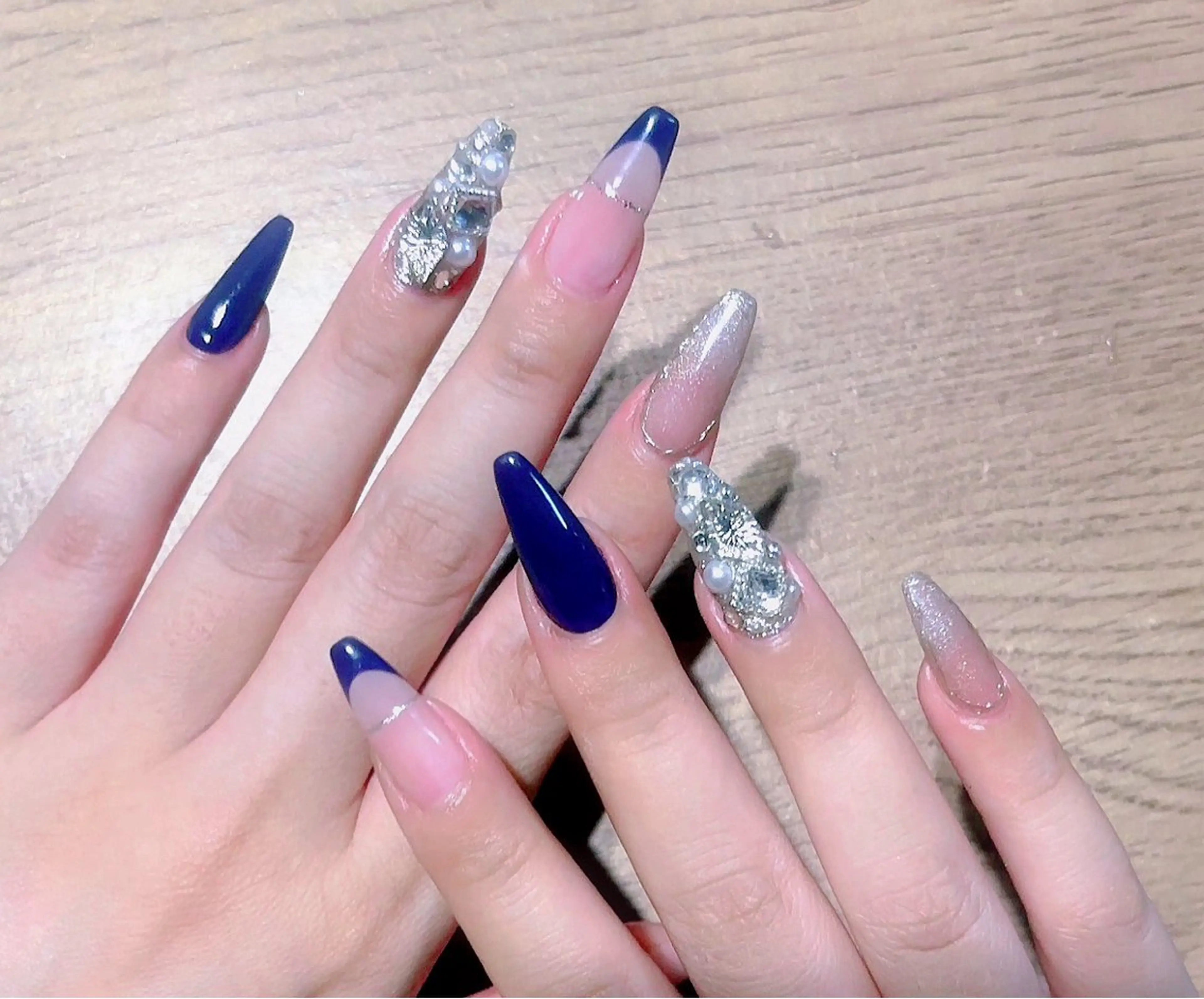 ネイル クリアネイル ジェルネイル スカルプネイル pro.M所属・pro.M ayaのネイルデザイン