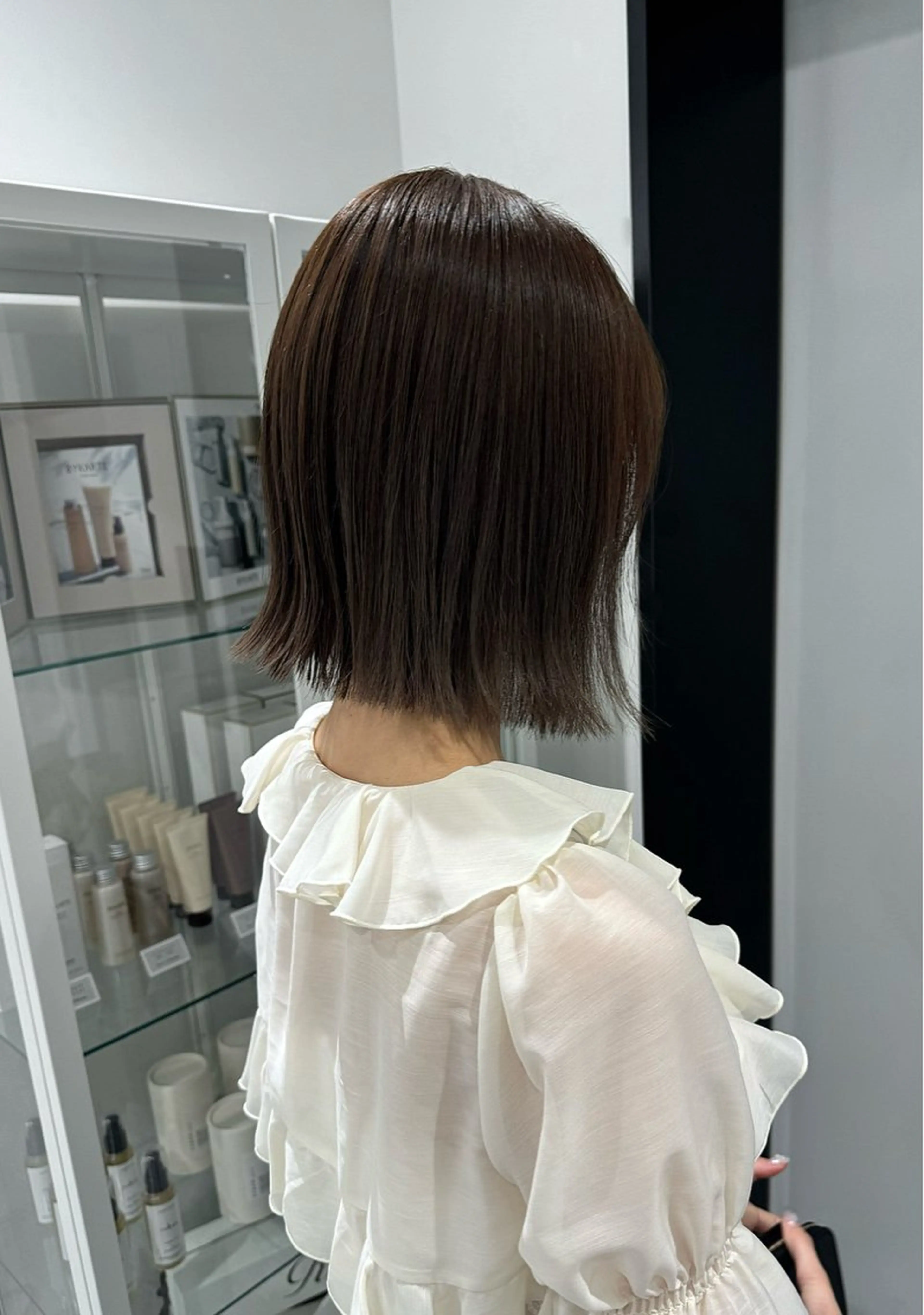 ミディアム カラー 柔らかい透明感カラー 🎀maria🎀のヘアスタイル