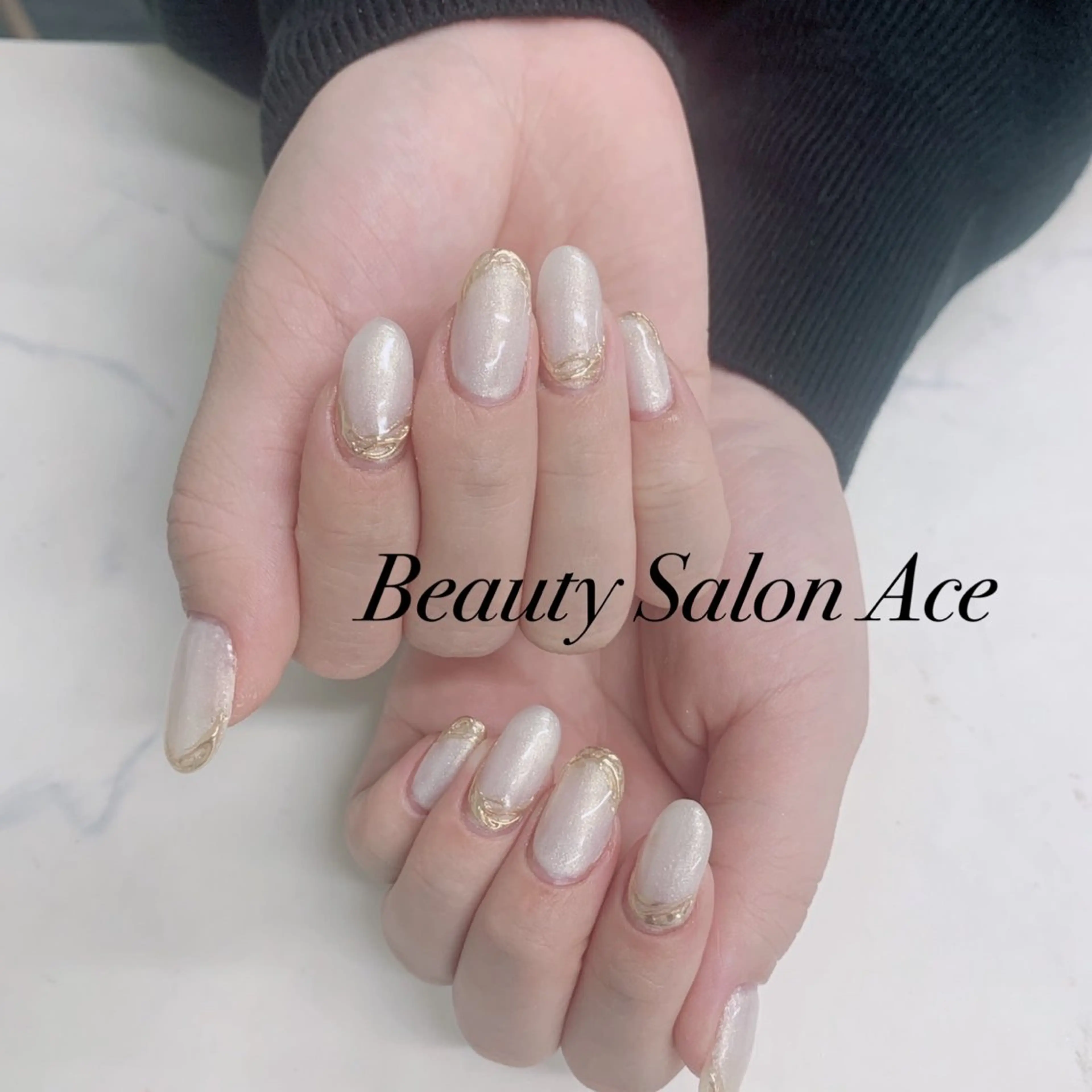 ネイル メンズネイル ハンドネイル ハンドケア Beauty Salon Ace(ネイルサロン エース)所属・池袋フィルイン Ace♡長さだしのネイルデザイン