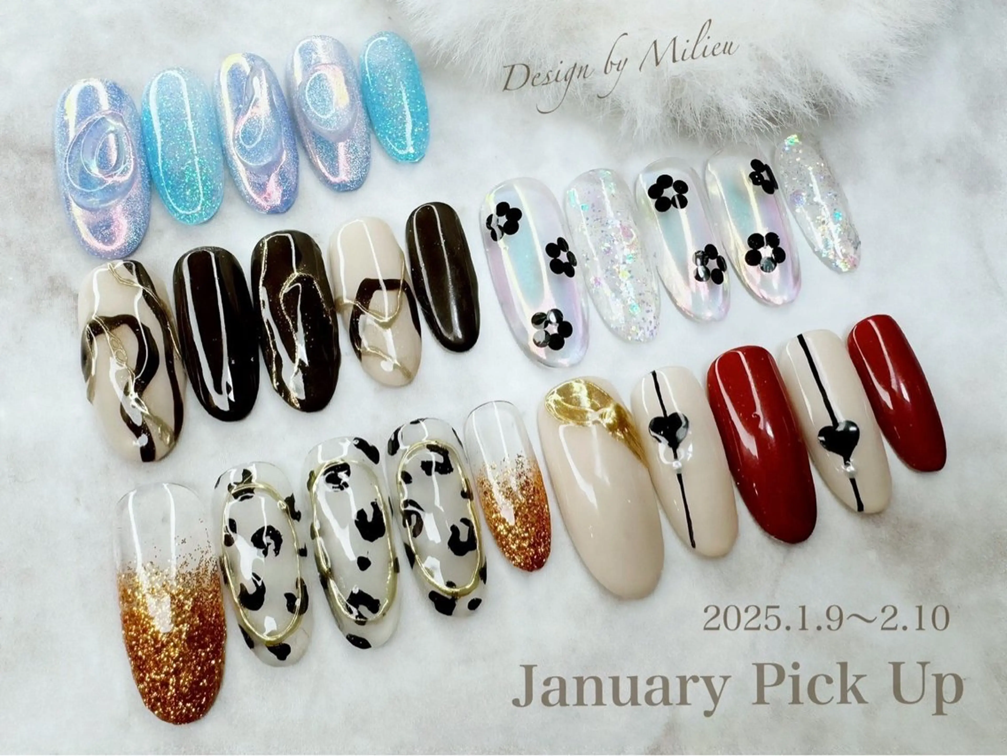 ネイル ハンドネイル 松永 稚奈のネイルデザイン