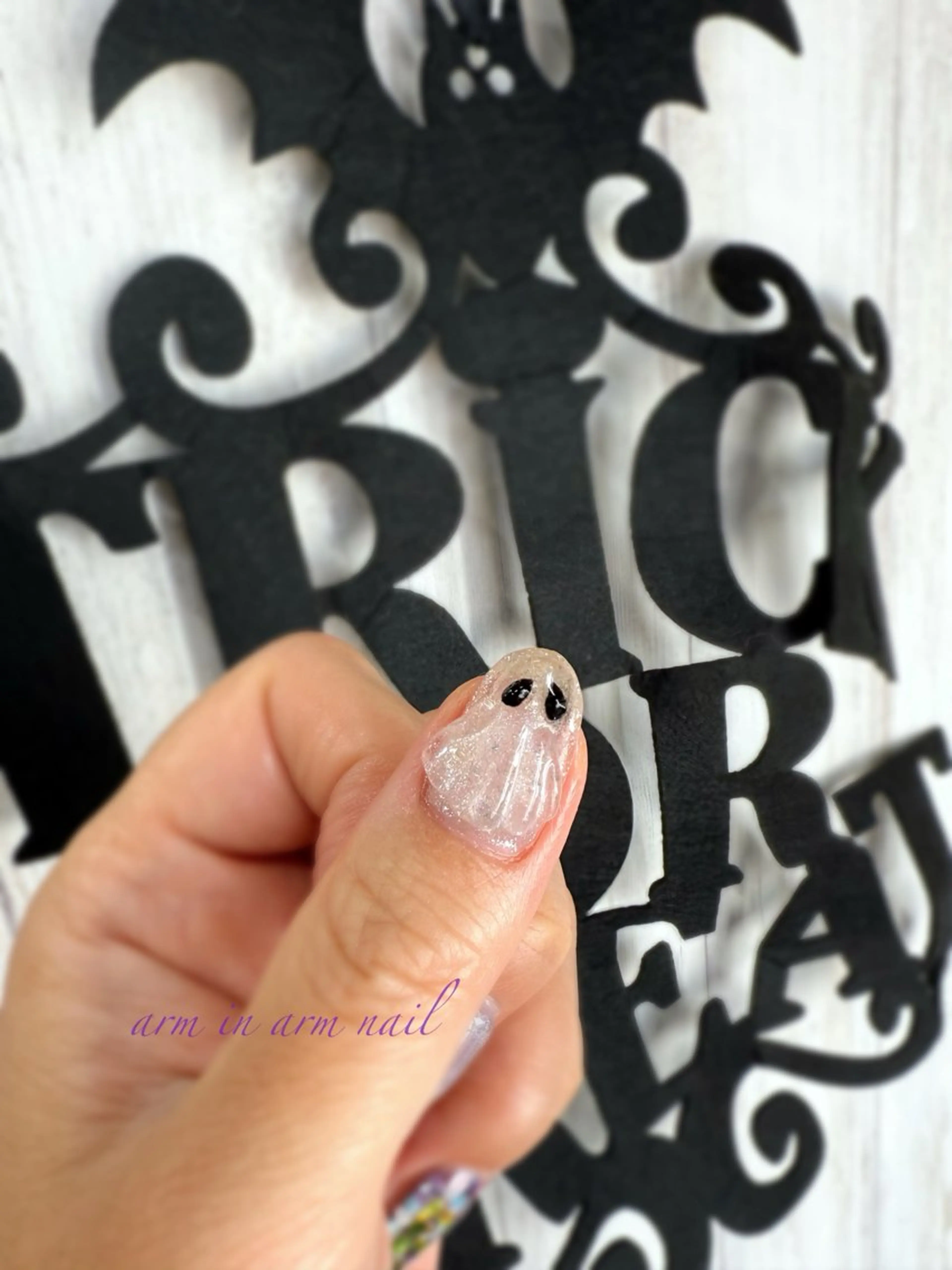 ネイル arm in arm ︎✿Yamamotoのマツエク・マツパデザイン