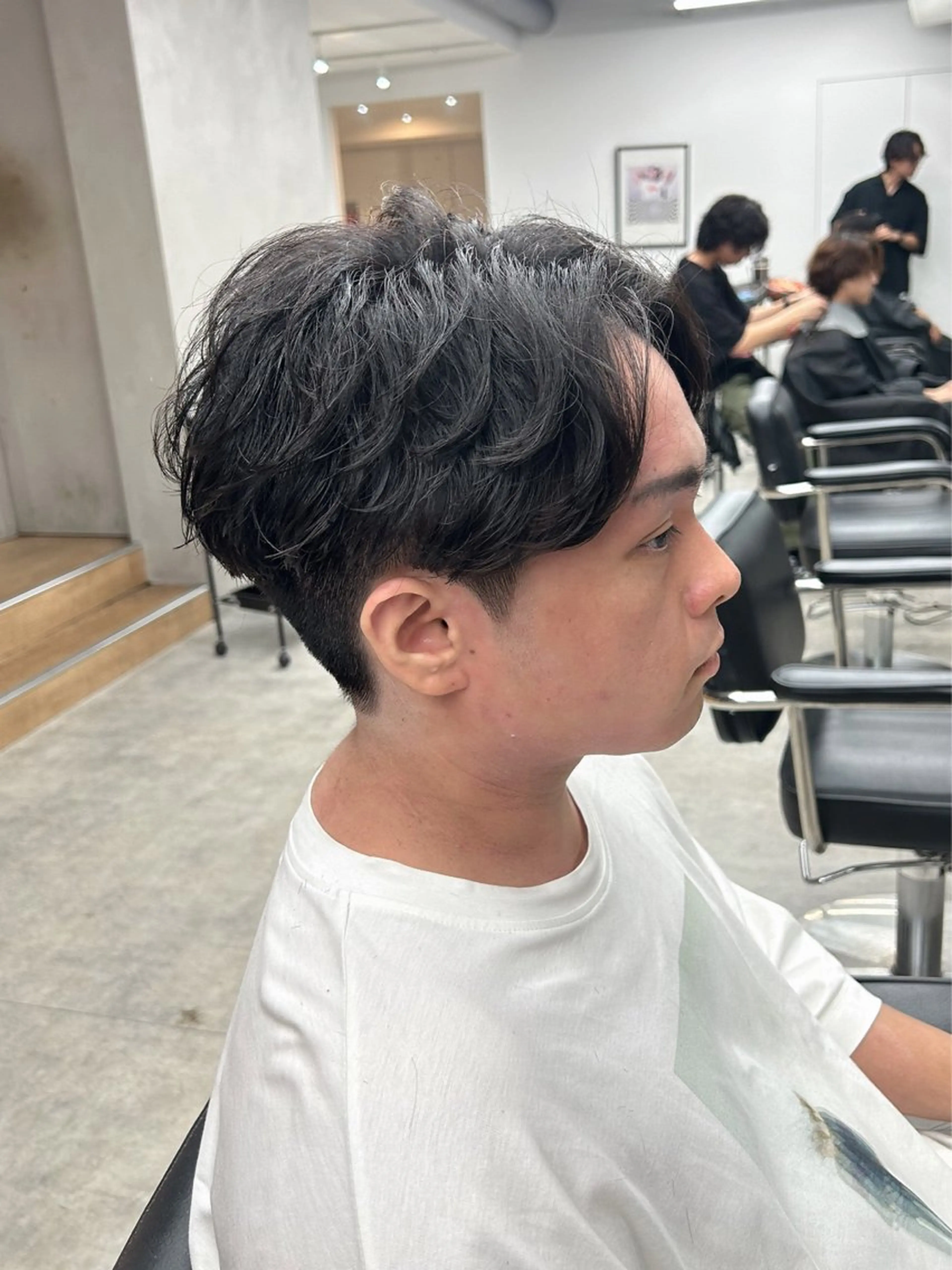 パーマ メンズ フェザーパーマ メンズパーマ カット パーマ luvism   by  fifth所属・新潟駅/メンズ韓国 パーマ🇰🇷/横堀のヘアスタイル