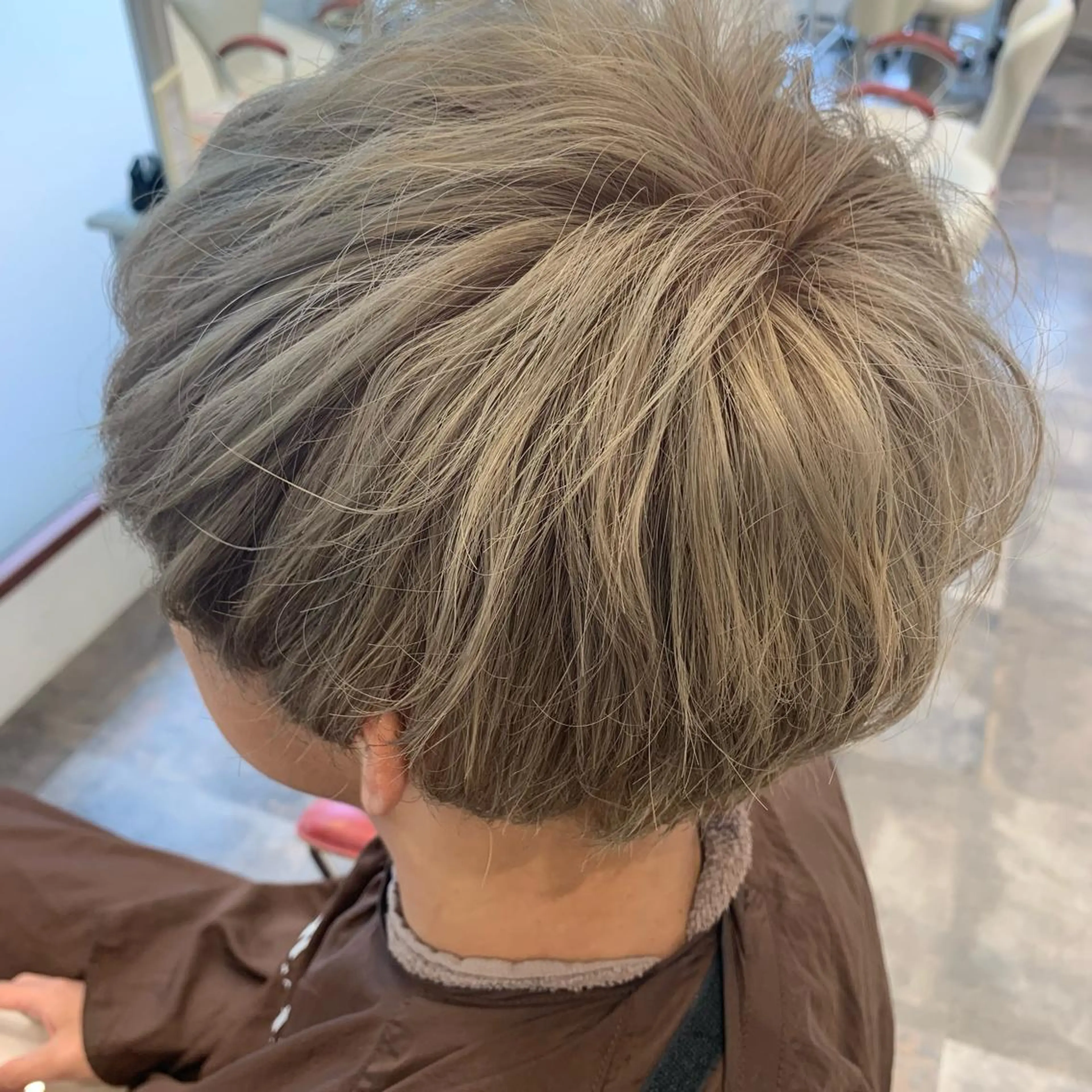 カラー メンズ EARTH 福岡天神赤坂店のヘアスタイル