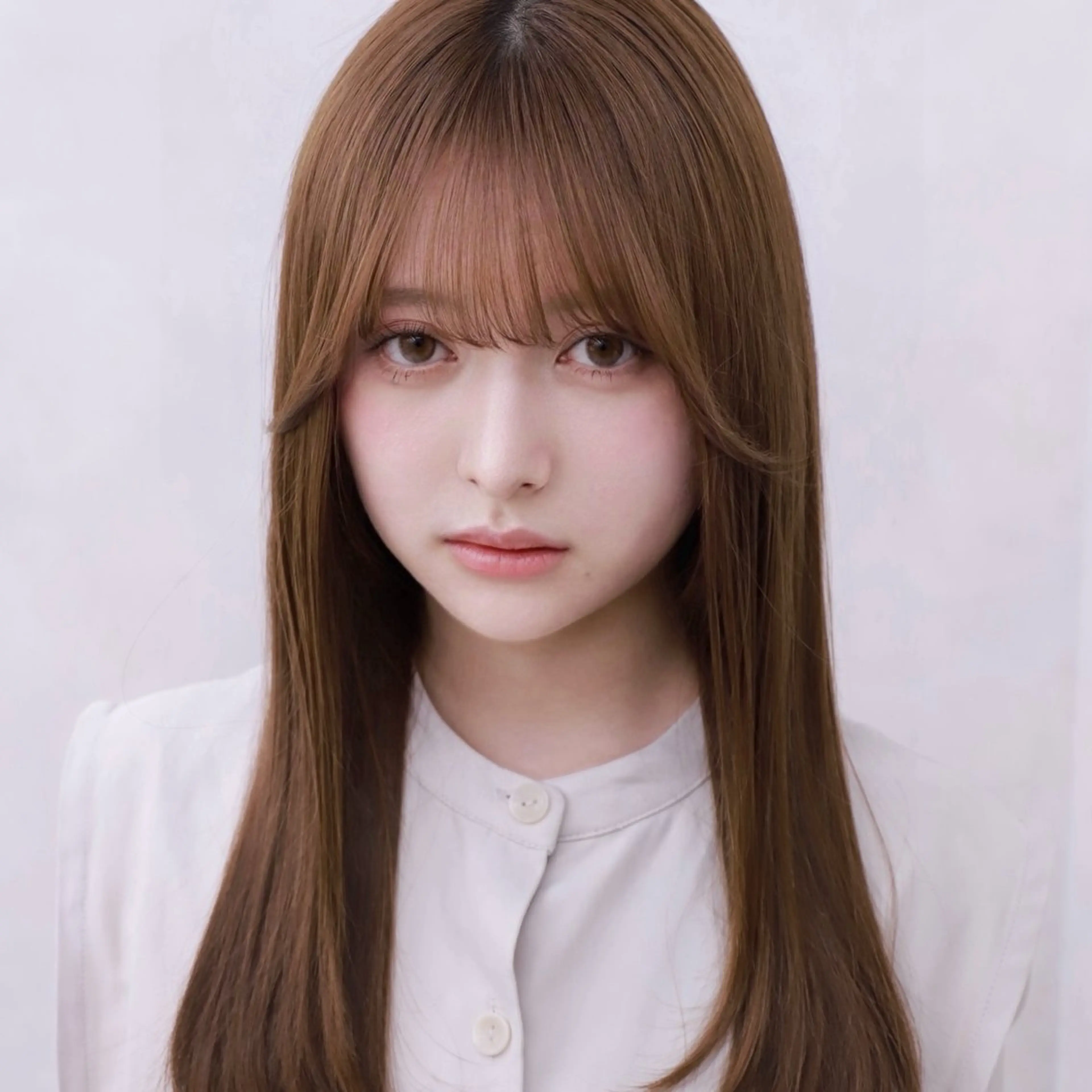 ロング パーマ シースルーバング パーマ トリートメント クロスパーマ×曲がる 縮毛矯正🫧あゆみのヘアスタイル