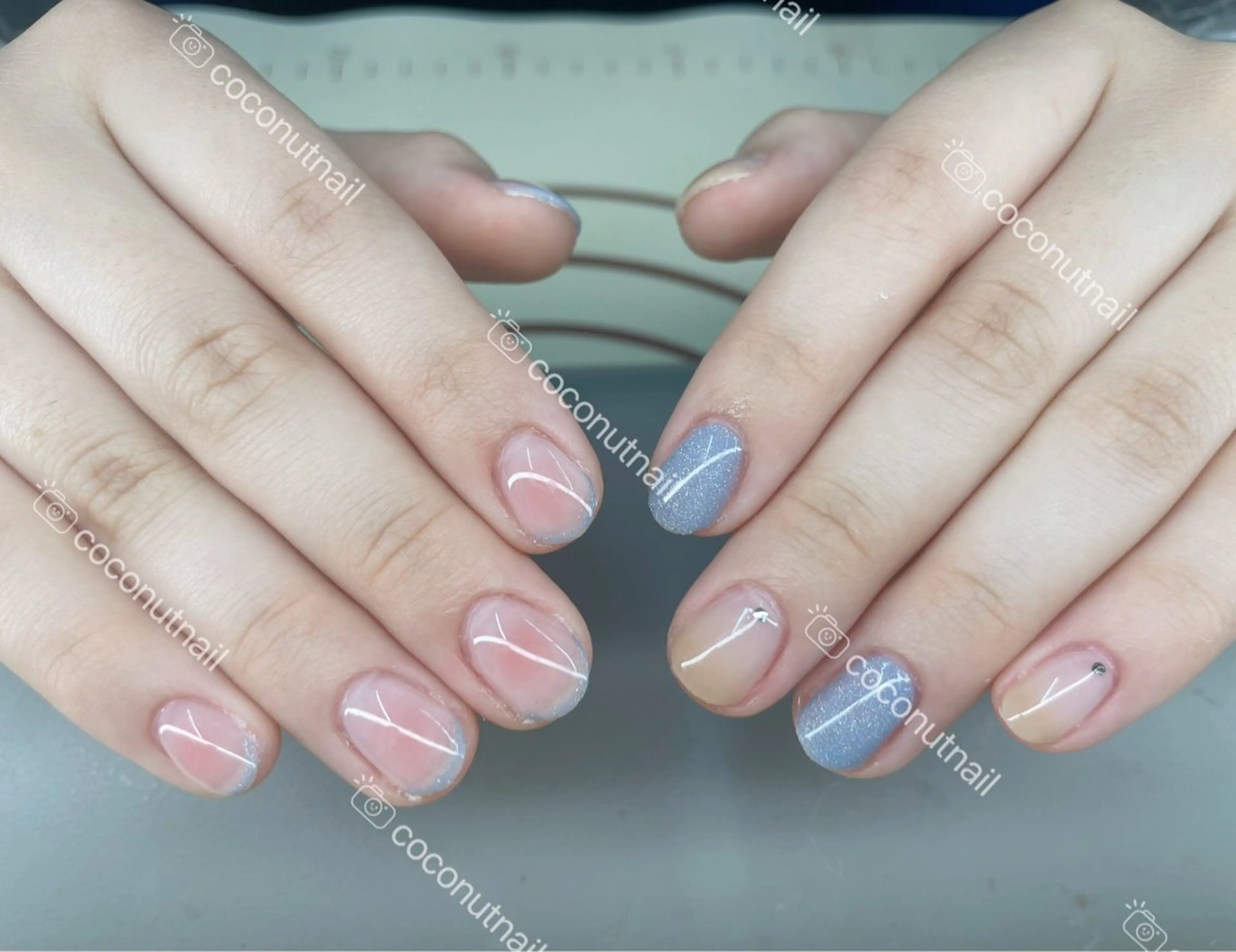 ネイル ハンドネイル 神田 ココナッツのネイルデザイン