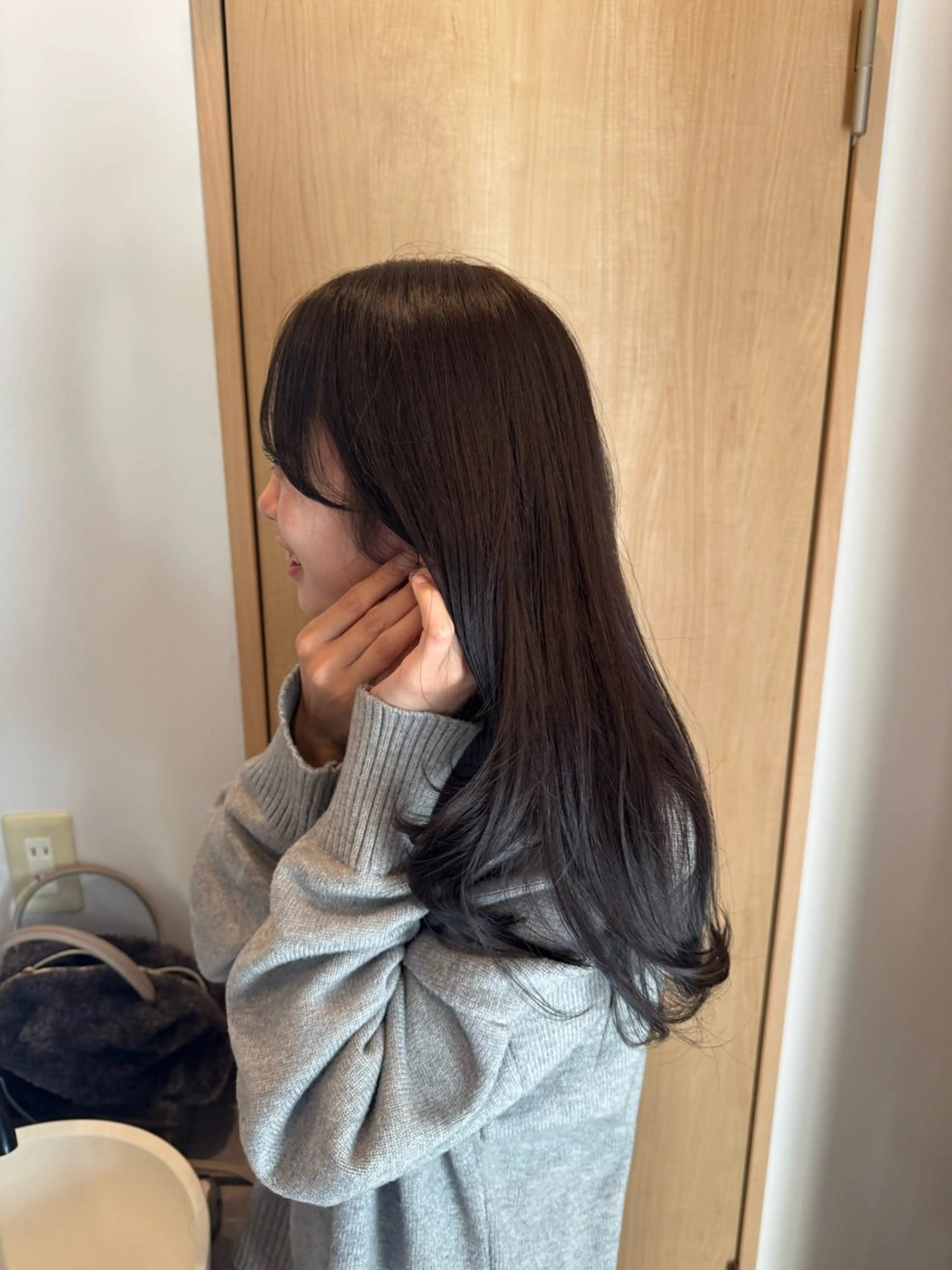 似合わせカット+全体カラー+クイックトリートメント(胸下料金+¥770)の写真