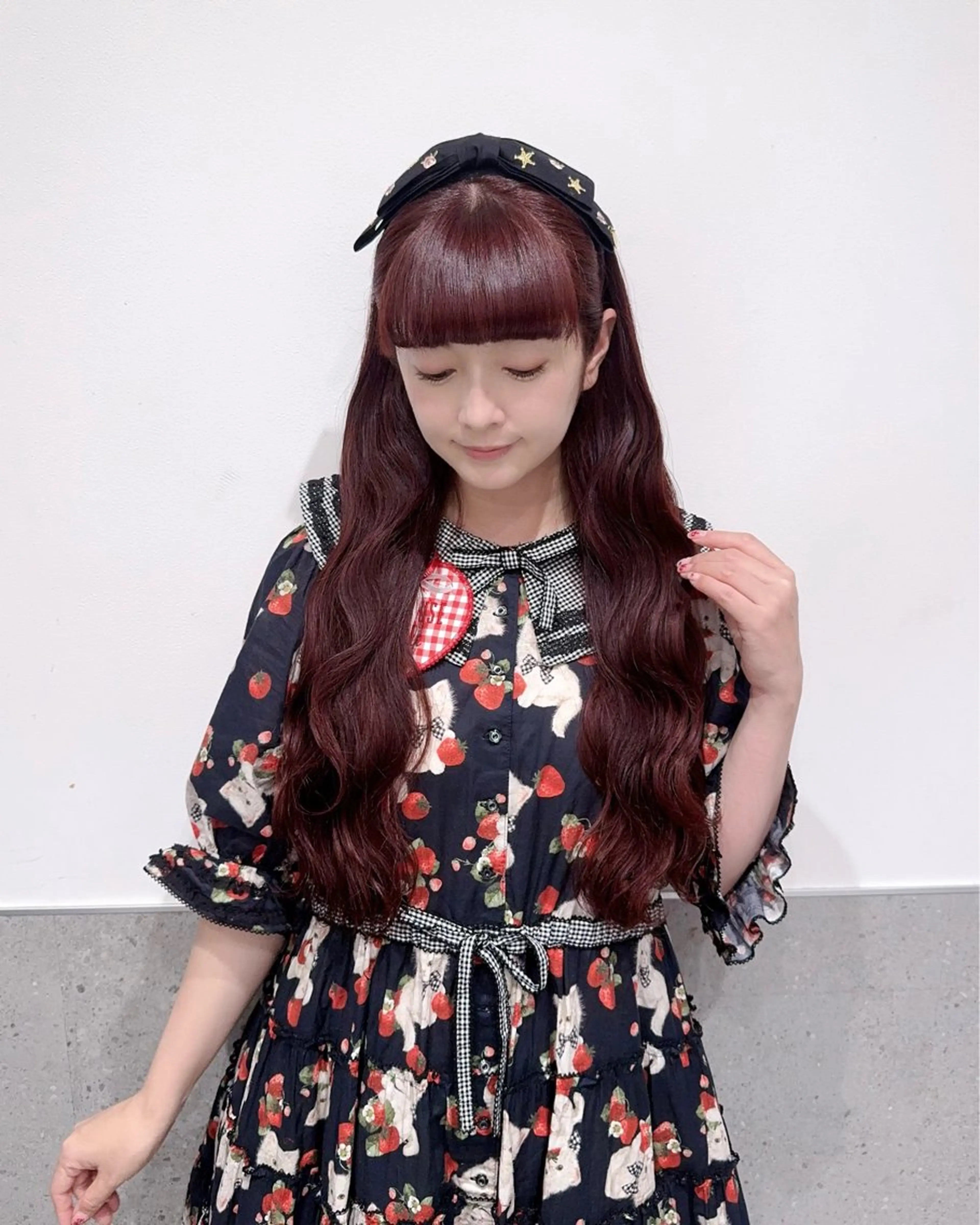 ロング カラー カット ヘアカラー トリートメント 💗ガーリーヘア🎀 saki💗のヘアスタイル