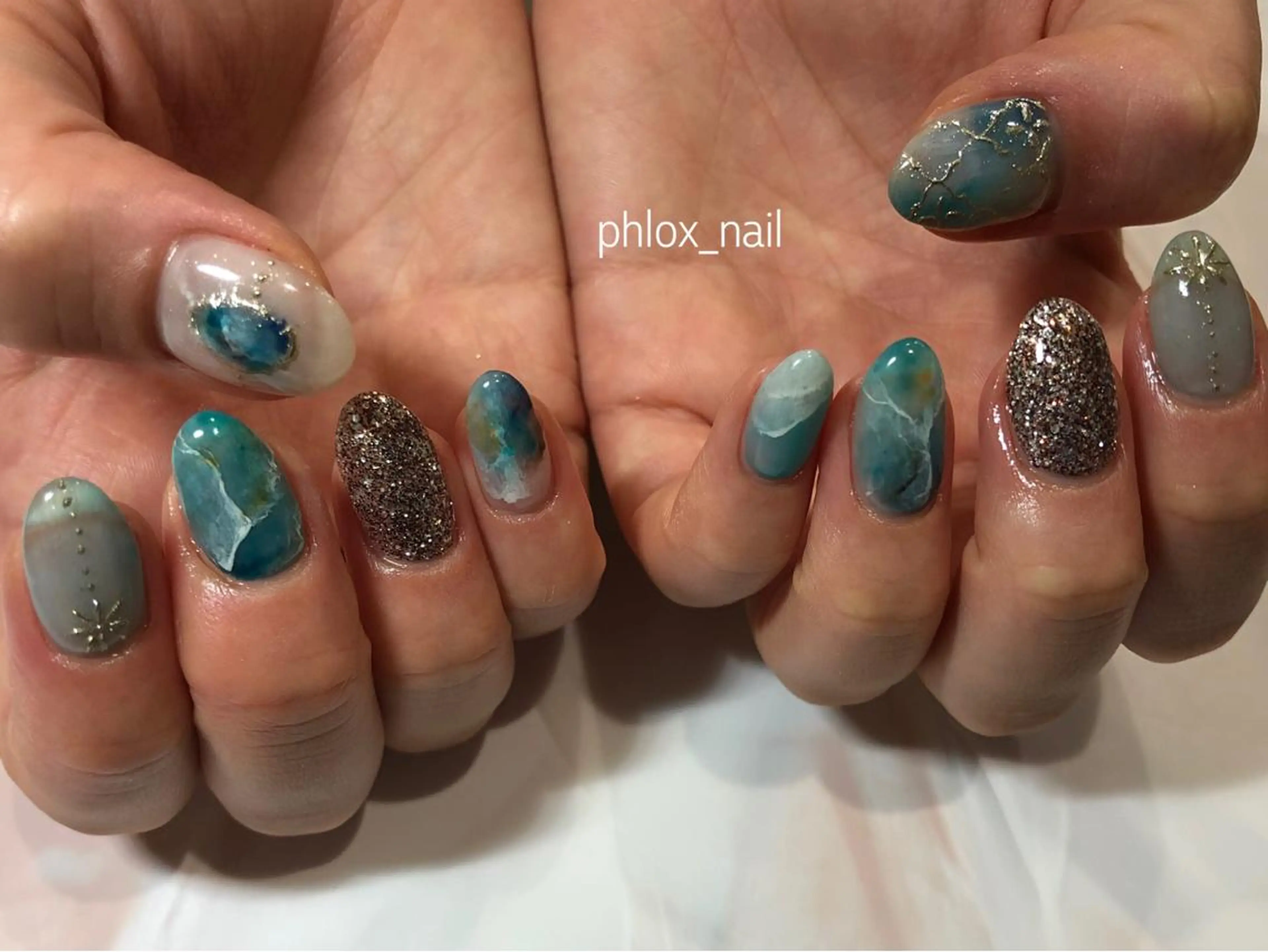 ネイル s/w _shokoのネイルデザイン