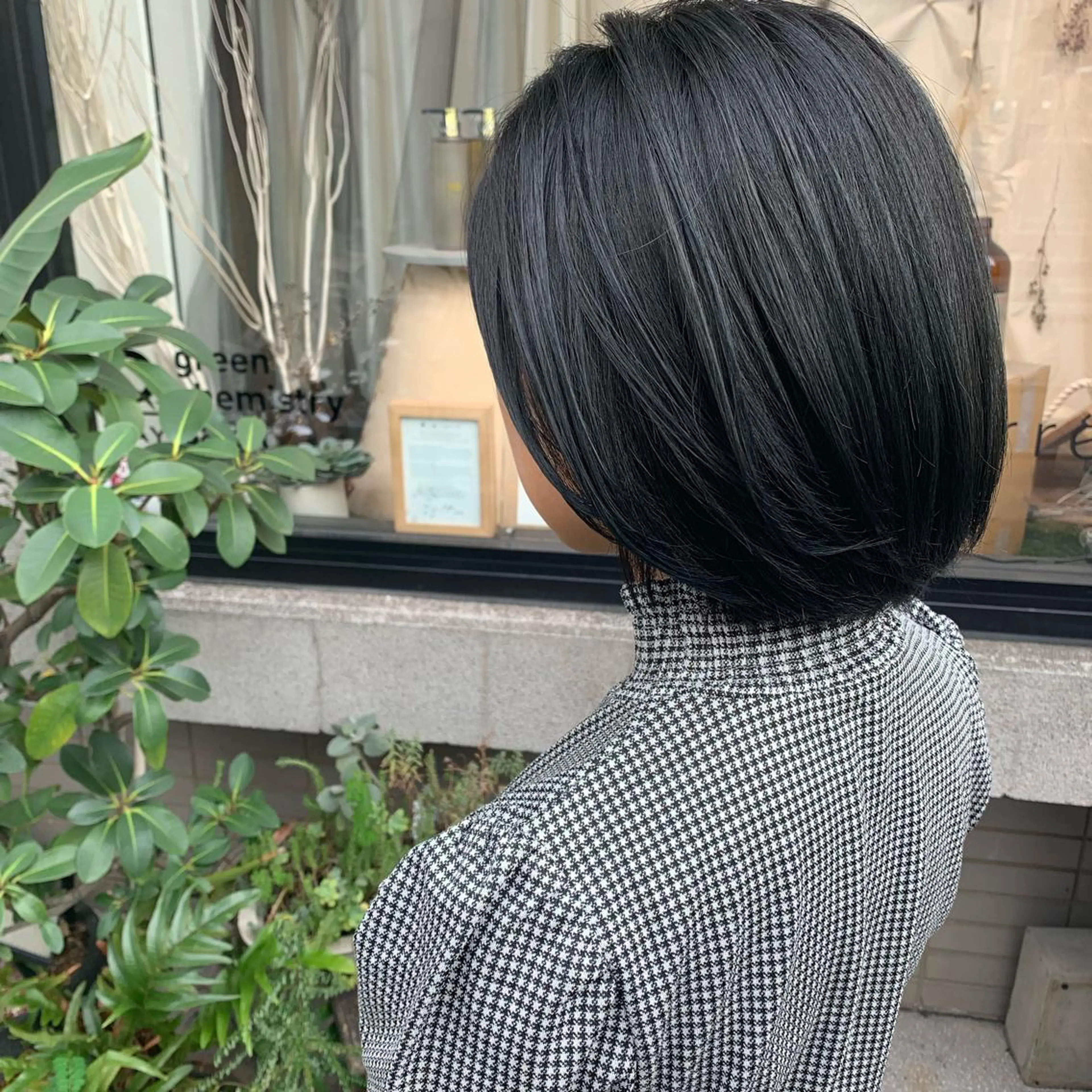 ミディアム ヘアカラー トリートメント 艶髪color💎髪 質改善ストレート大吉のヘアスタイル