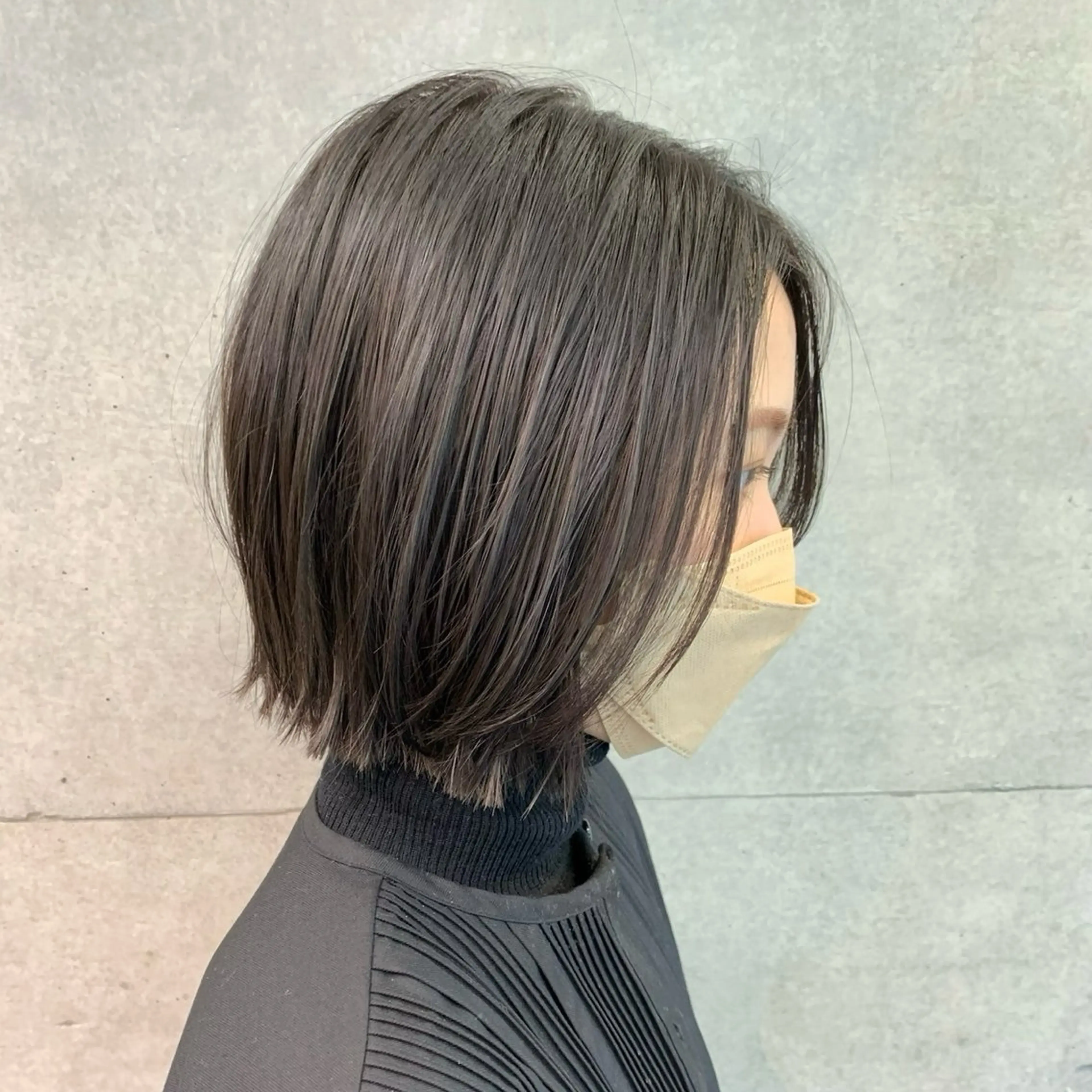 ショート カラー 韓国レイヤー/透明感 /髪質改善/アジキのヘアスタイル