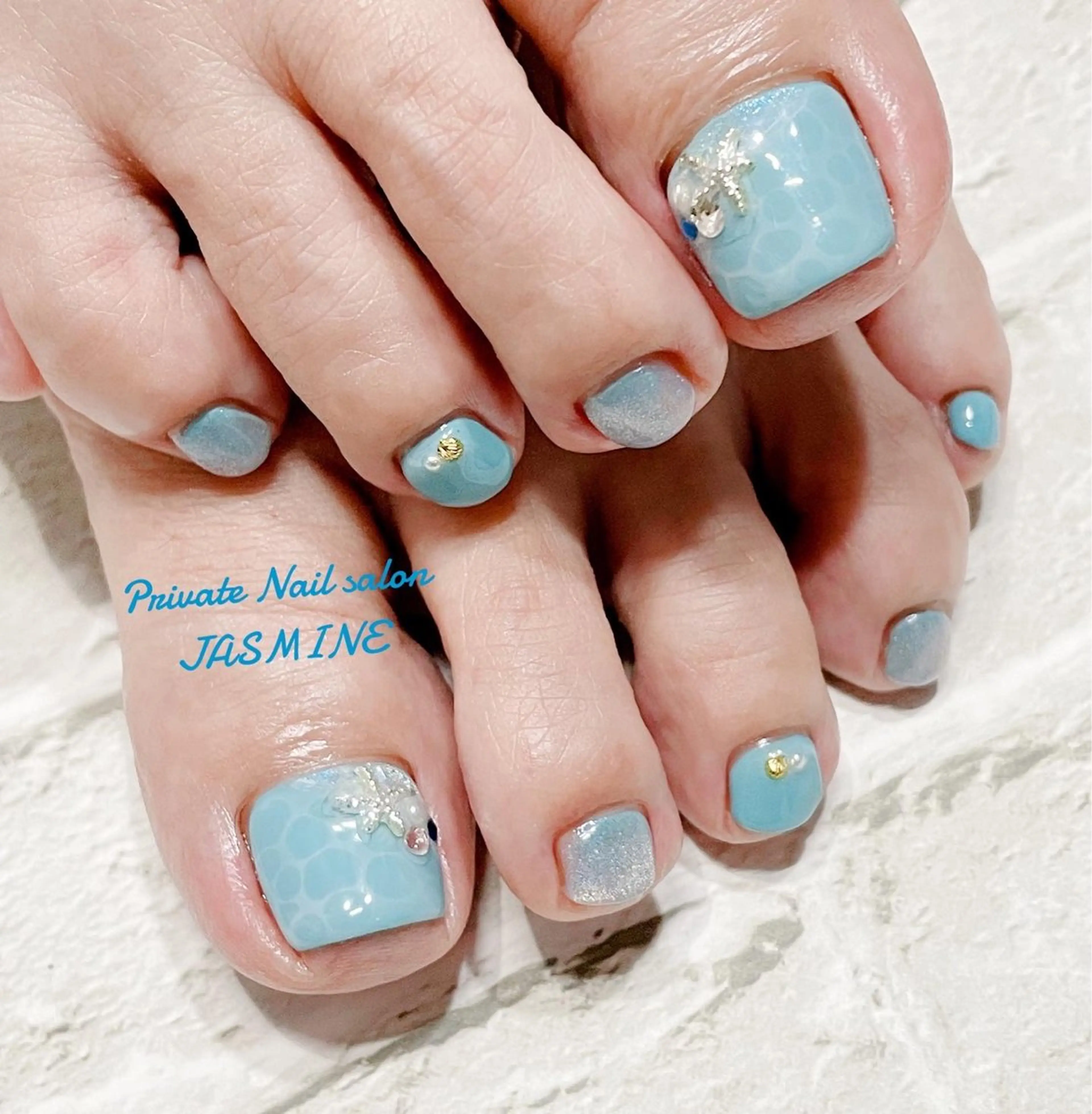ネイル フットネイル Nail salon JASMINEのネイルデザイン