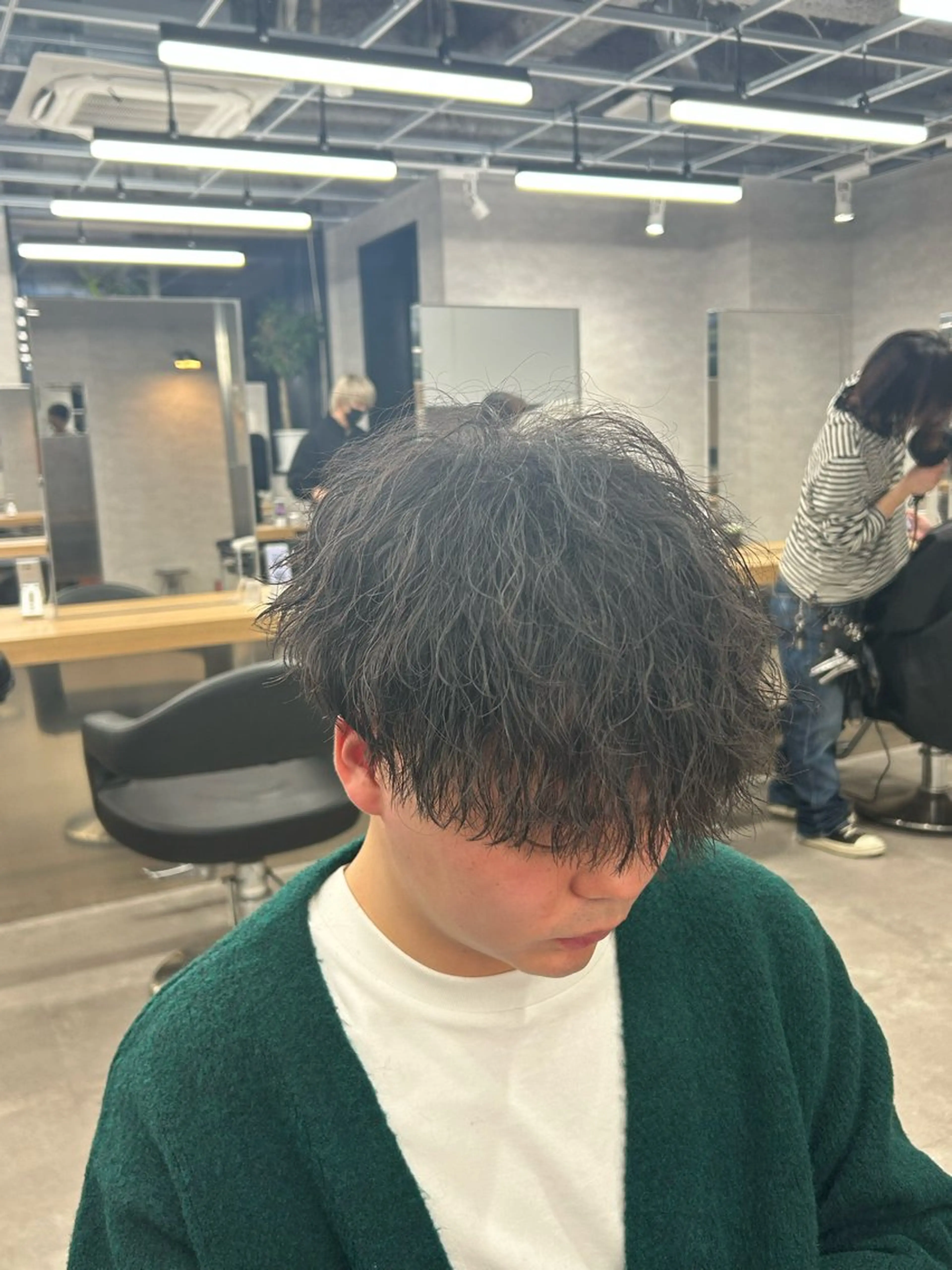 パーマ メンズ イケメン製造機 🔥上原沙羅🔥のヘアスタイル