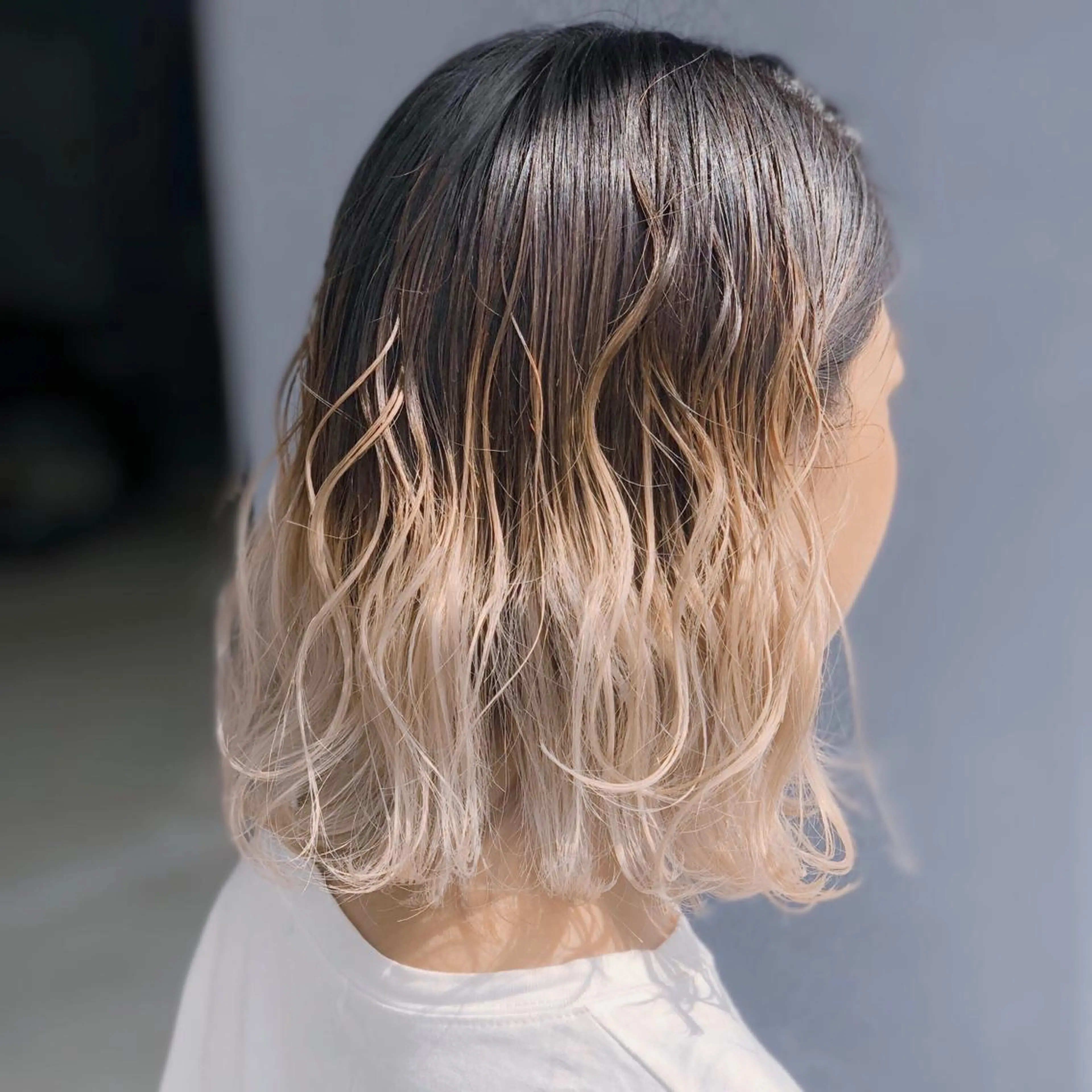 カラー ブリーチ 大人艶カラー/ ショートカット　辻岡のヘアスタイル