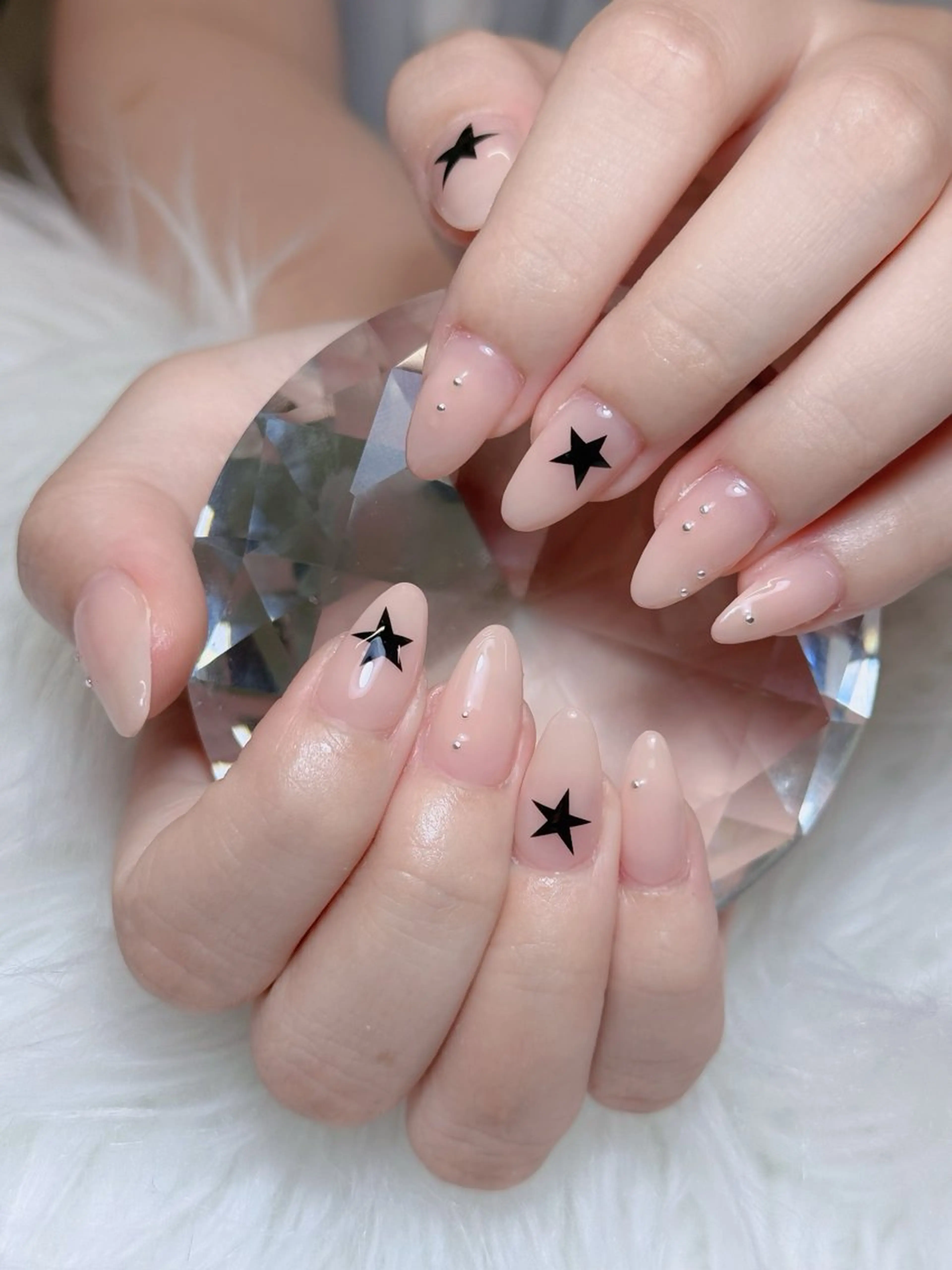 ネイル オーロラネイル チークネイル フットネイル フレンチネイル 韓国ネイル ハンドネイル Lumi Nailのネイルデザイン