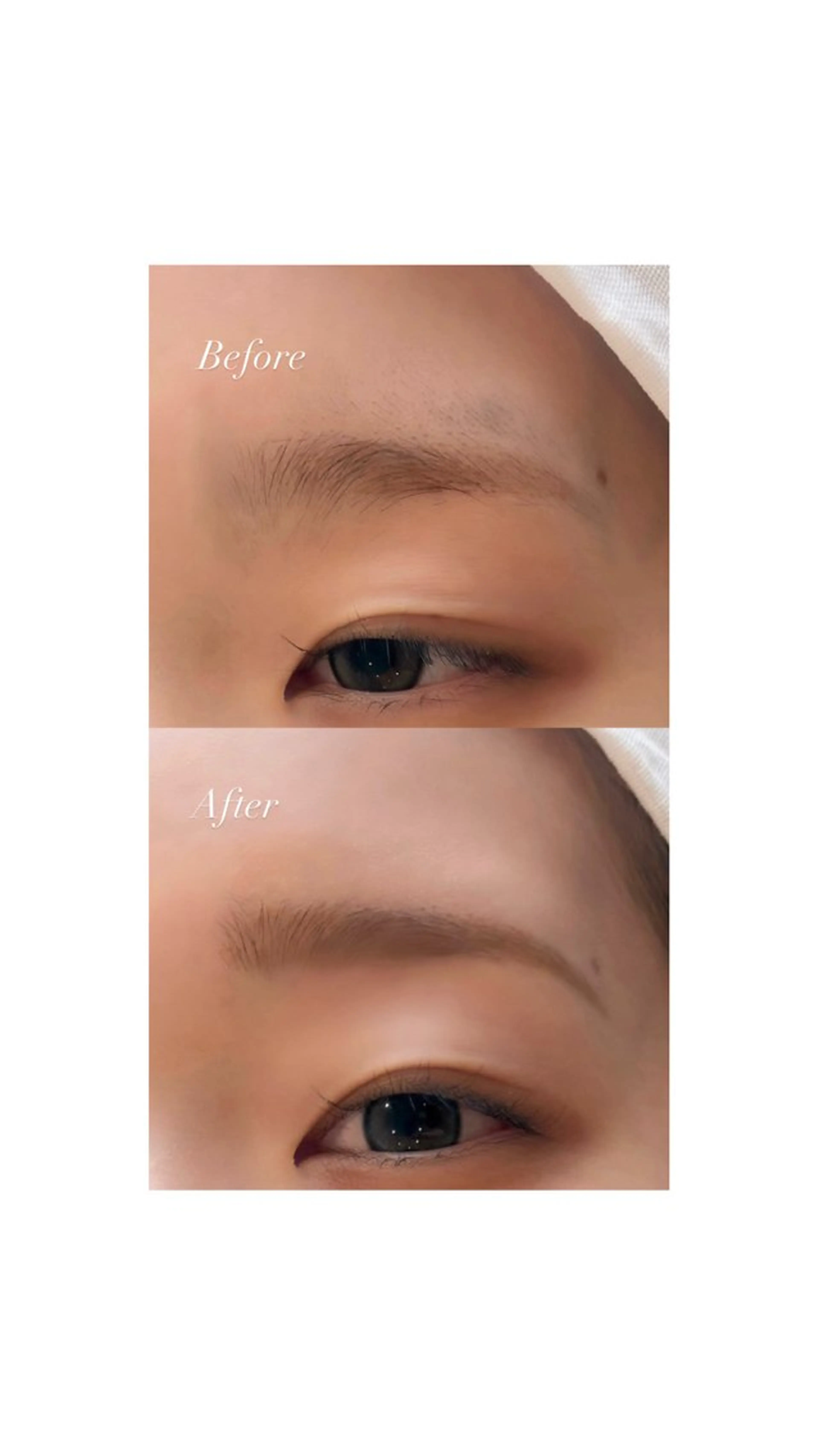 アイブロウ ワックス脱毛 ALBA yuukaの眉毛・アイブロウイメージ